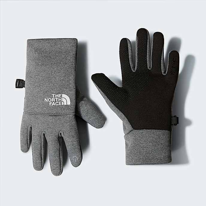 Recycled Etip Gloves Barn TNF TNF Medium Grey Heather HERO