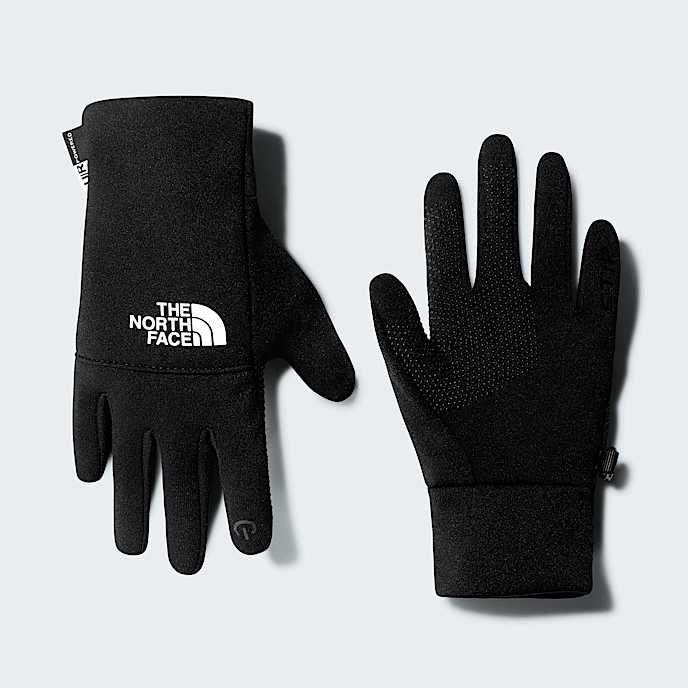 Recycled Etip Gloves Barn TNF TNF Black HERO