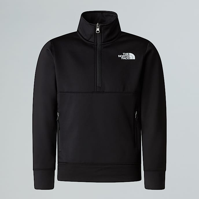 Sweatshirt met kwartrits voor tieners TNF TNF BlackTNF Black HERO