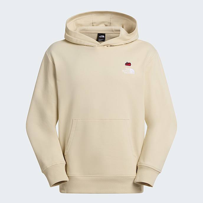 60th Anniversary Patch Relaxed Hoodie Unisex TNF Desert Stone HERO