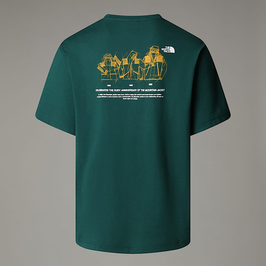 Mountain Jacket Anniversary TShirt Relaxed TNF ALT1