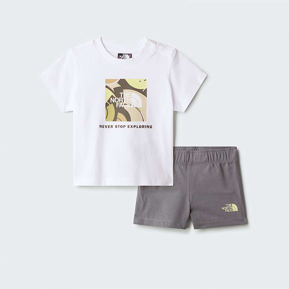 NSE Box Play Regular Shorts Set Baby TNF ALT20