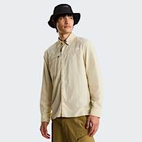Camicia a maniche lunghe ripiegabile da uomo