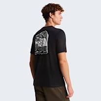 T-shirt com gráfico e logótipo Bitmap para homem