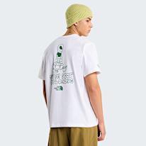 Alien relaxt geschnittenes T-Shirt mit Grafik für Herren