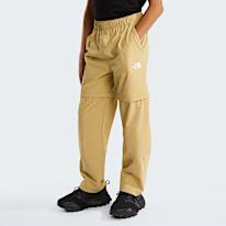 Teens' Lightweight Convertible Hiking Trousers