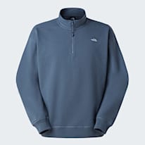 Sweat col zippé léger décontracté Essential unisexe