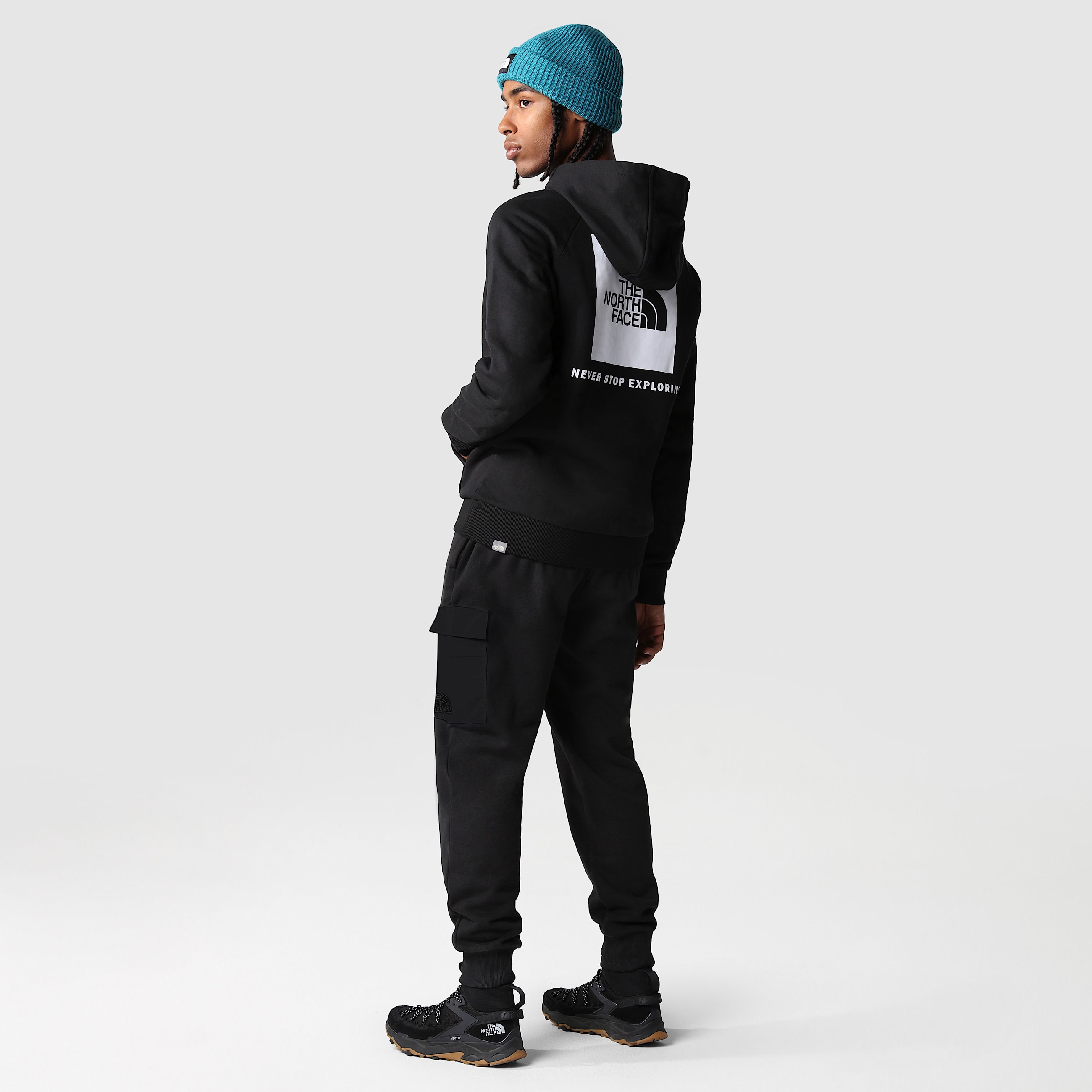 Felpa con cappuccio e maniche raglan Redbox da uomo TNF ALT2