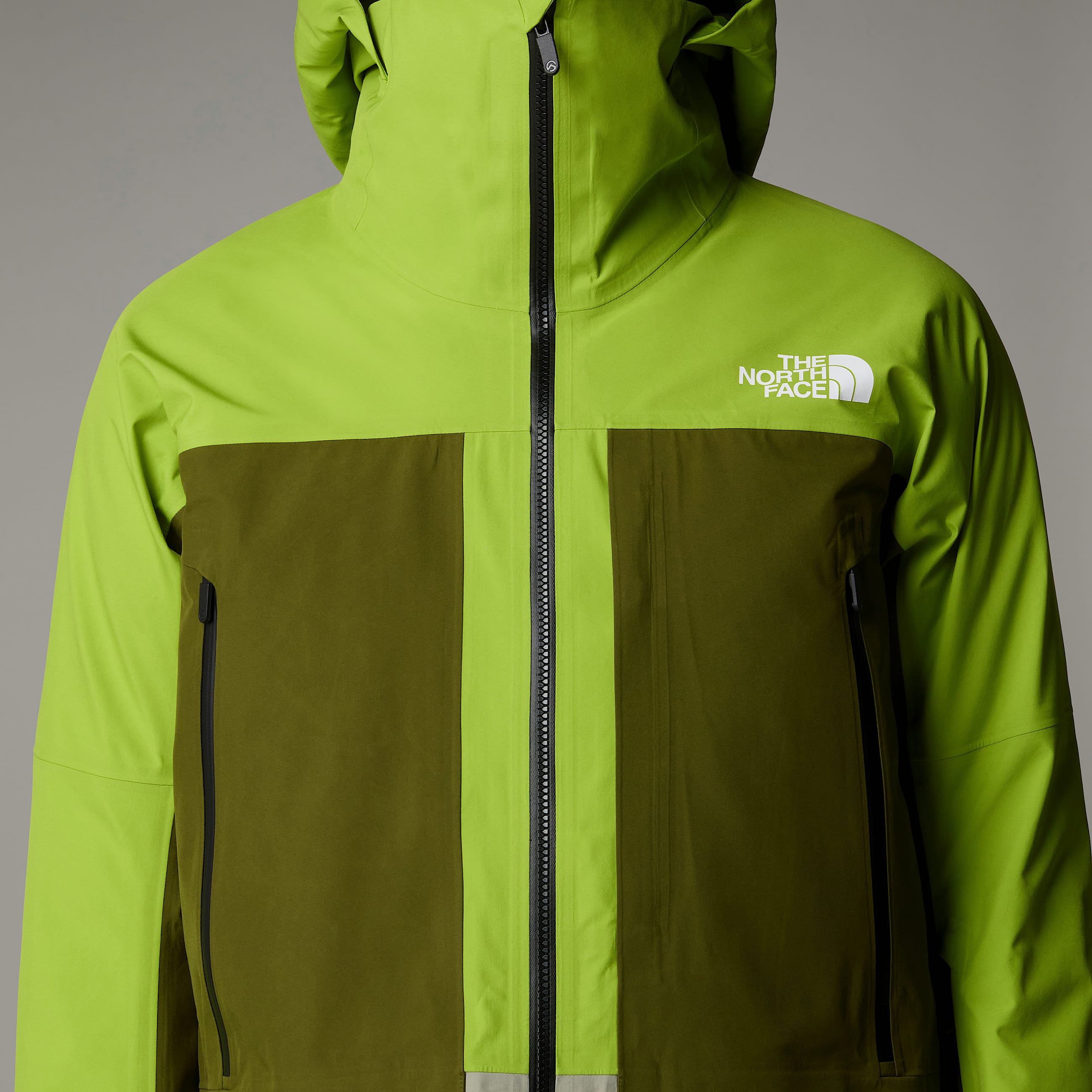 Giacca Summit Verbier GORETEX da uomo TNF Meadow GrassForest OliveClay Grey ALT6