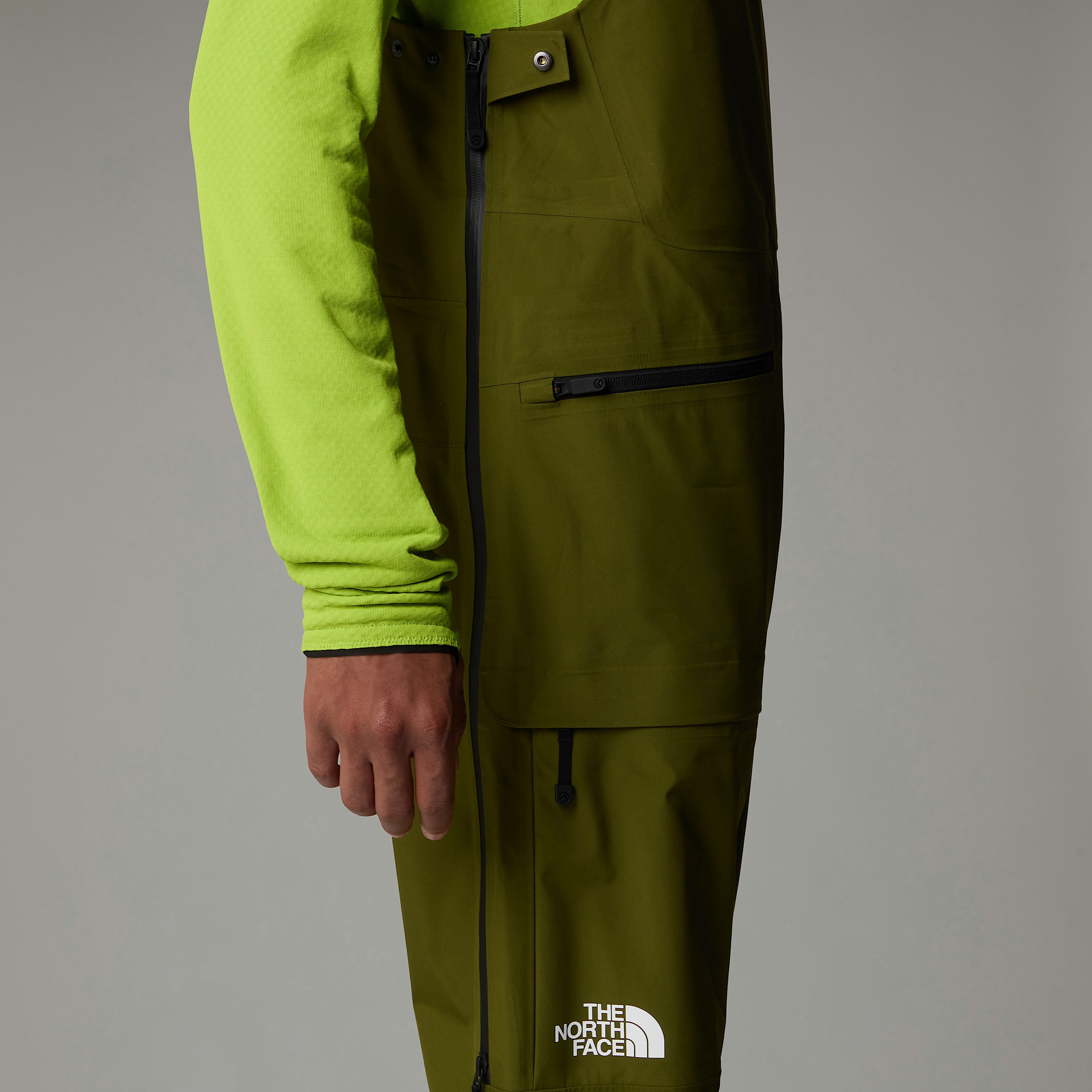 Pantaloni con pettorina Summit Verbier GORETEX da uomo TNF ALT7