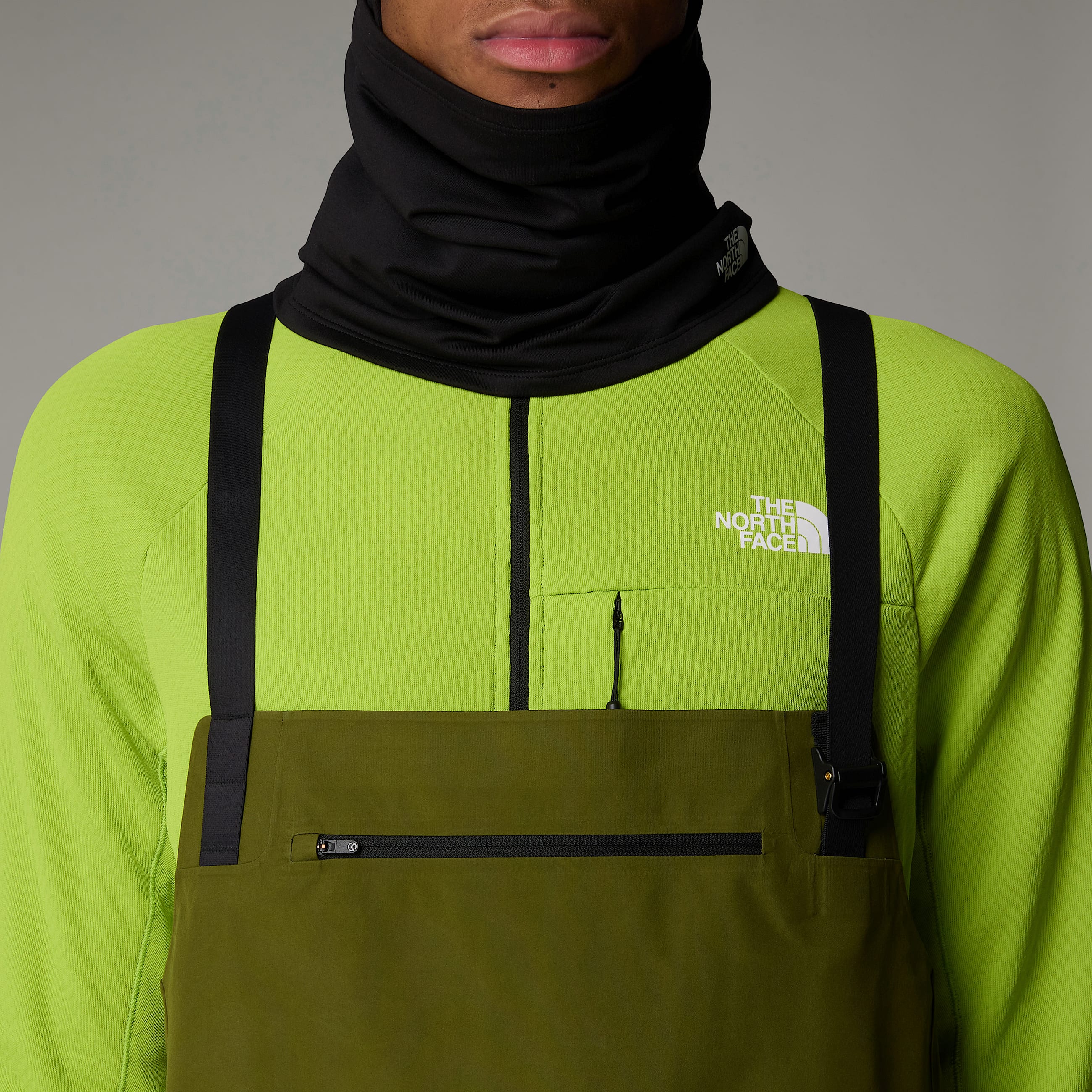 Pantaloni con pettorina Summit Verbier GORETEX da uomo TNF ALT4