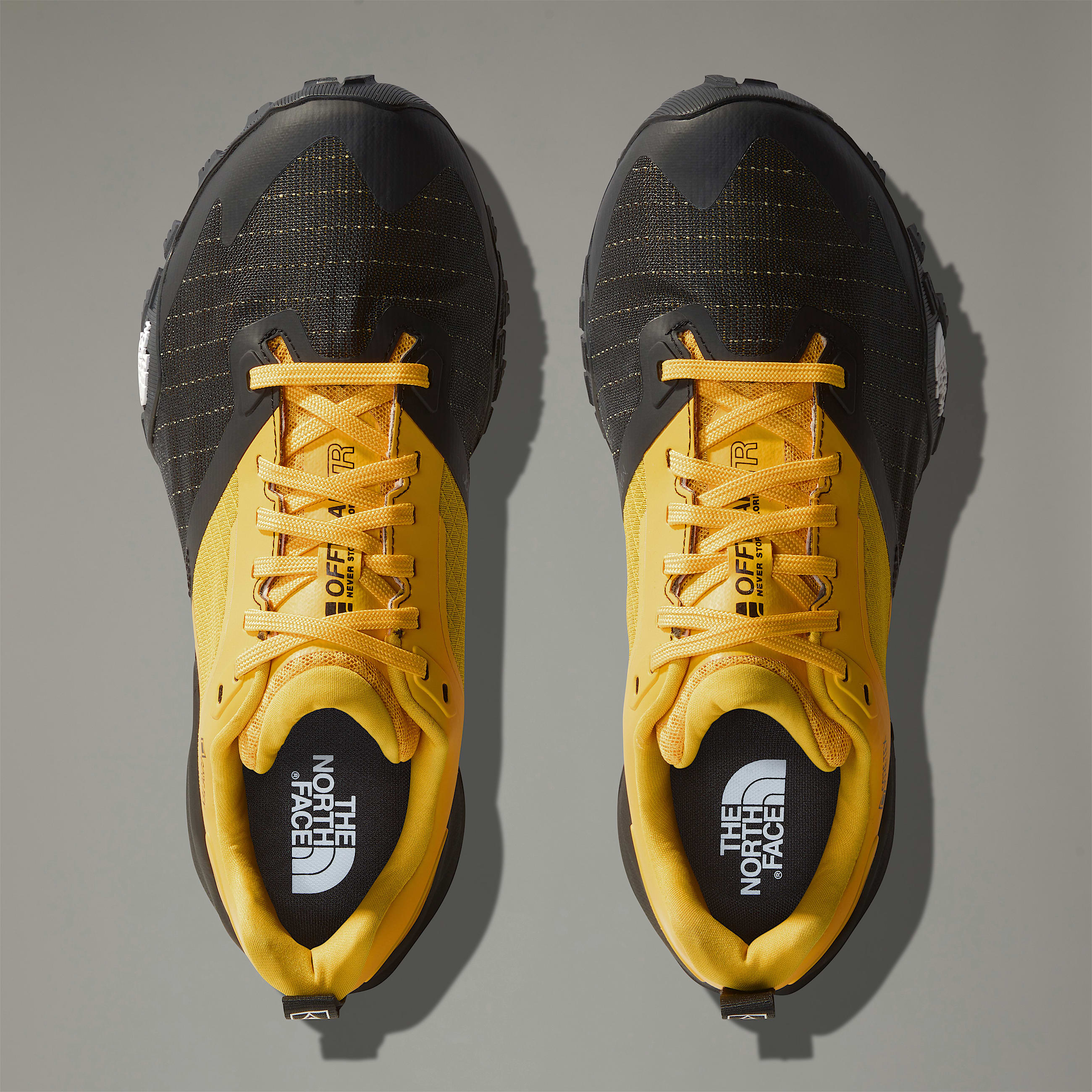 Mens Offtrail TR GORETEX Trail Running Shoes TNF Summit GoldTNF Black ALT1