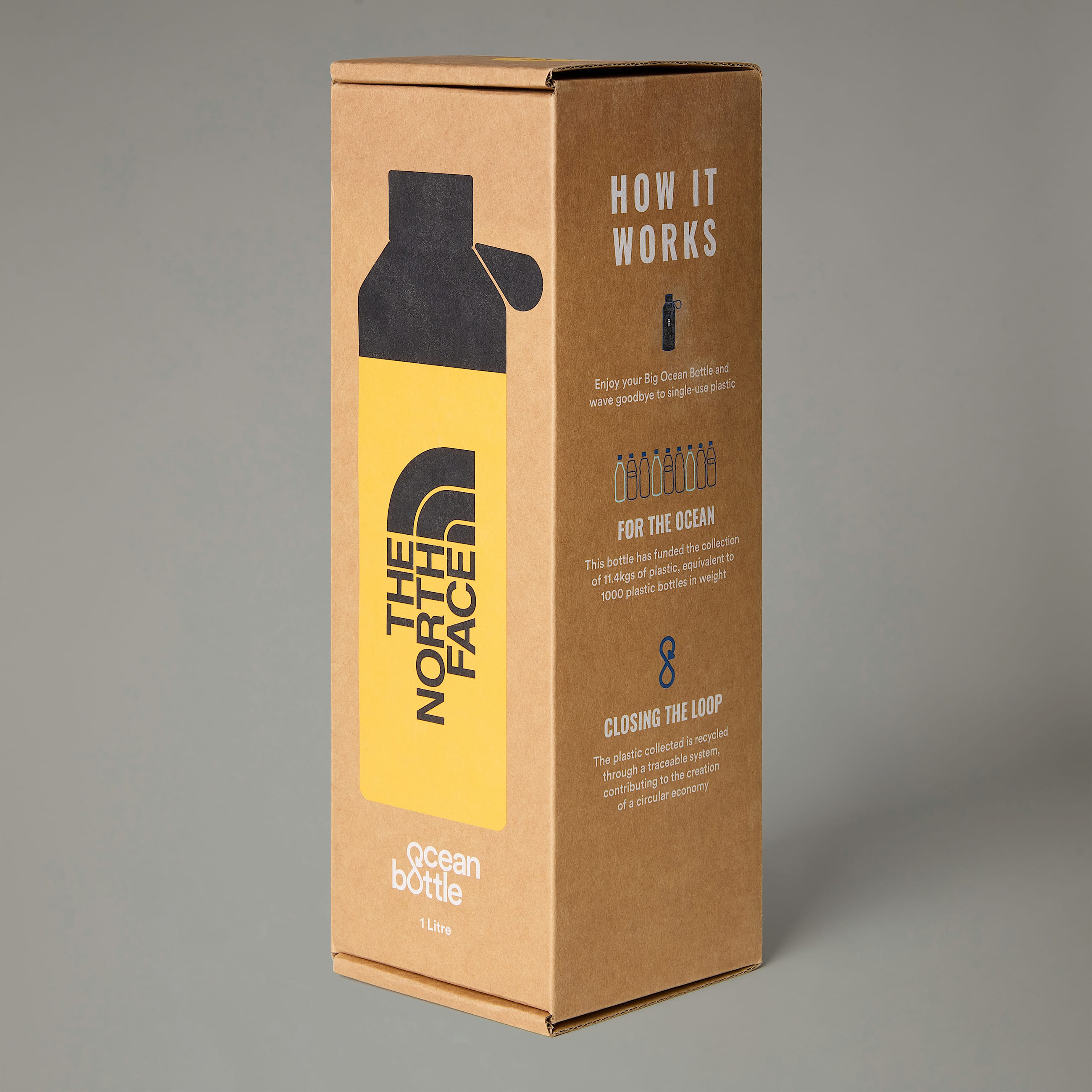 The North Face X Ocean Bottle 09L Water Bottle TNF ALT5