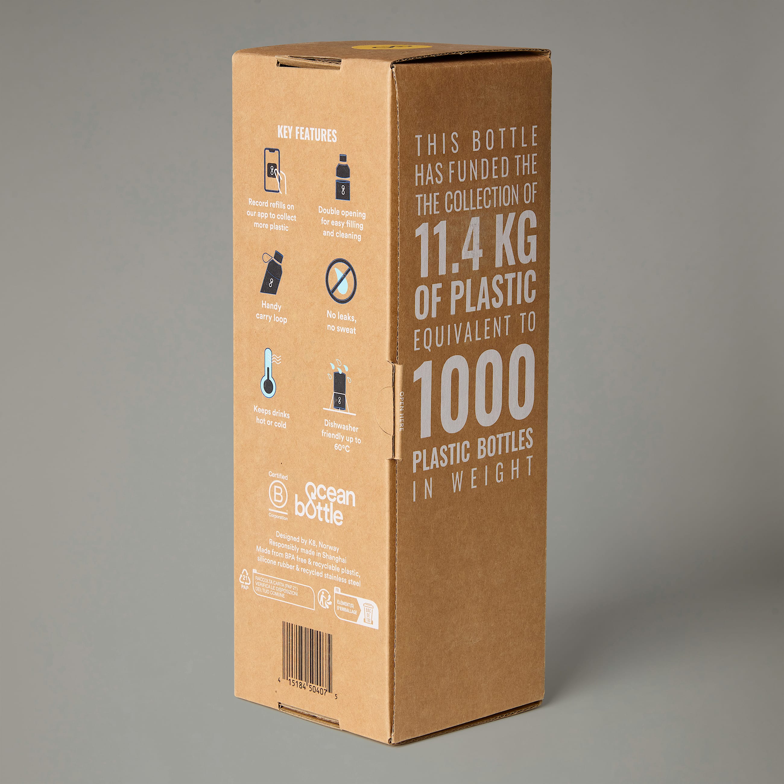 The North Face X Ocean Bottle 09L Water Bottle TNF ALT6