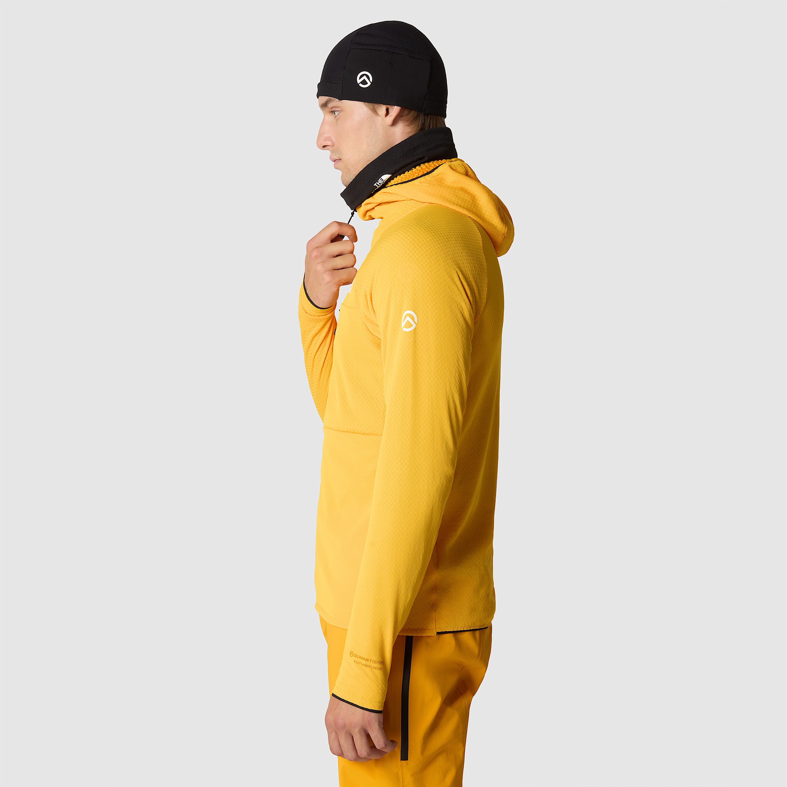 Mens Summit Series FUTUREFLEECE Hooded Jacket TNF ALT3