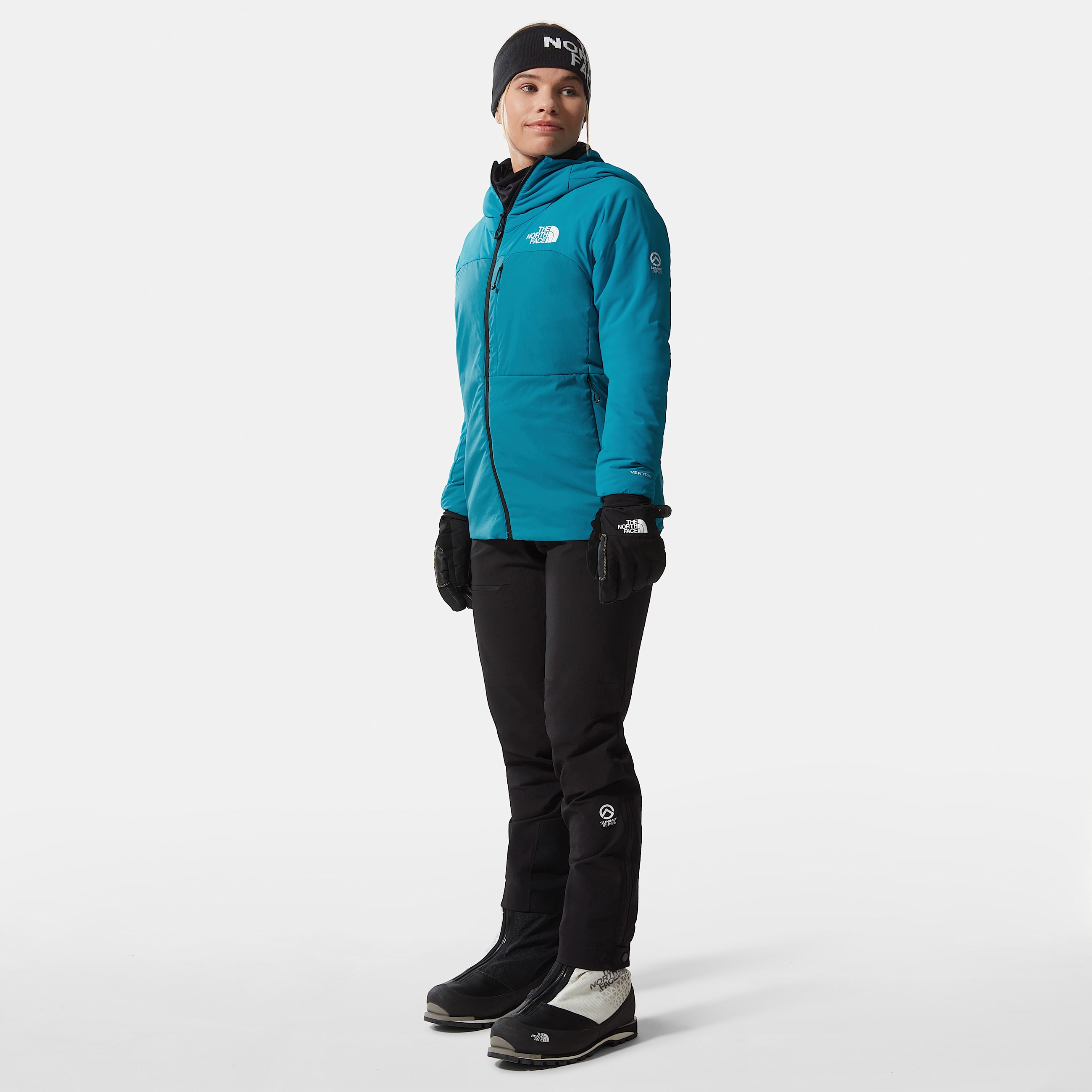 L3 VENTRIX GIACCA CON CAPPUCCIO DONNA TNF ALT1