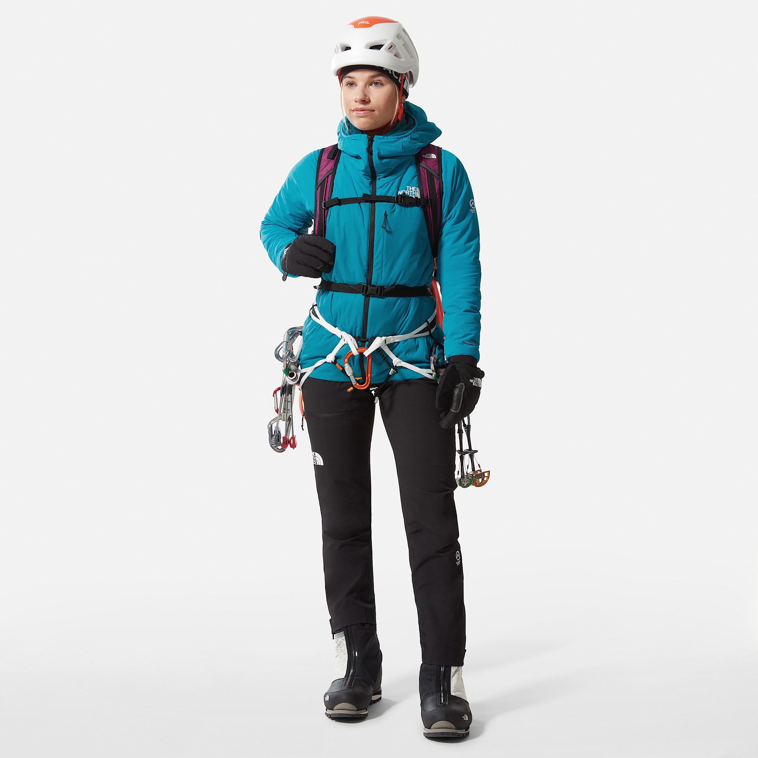 L3 VENTRIX GIACCA CON CAPPUCCIO DONNA TNF ALT5