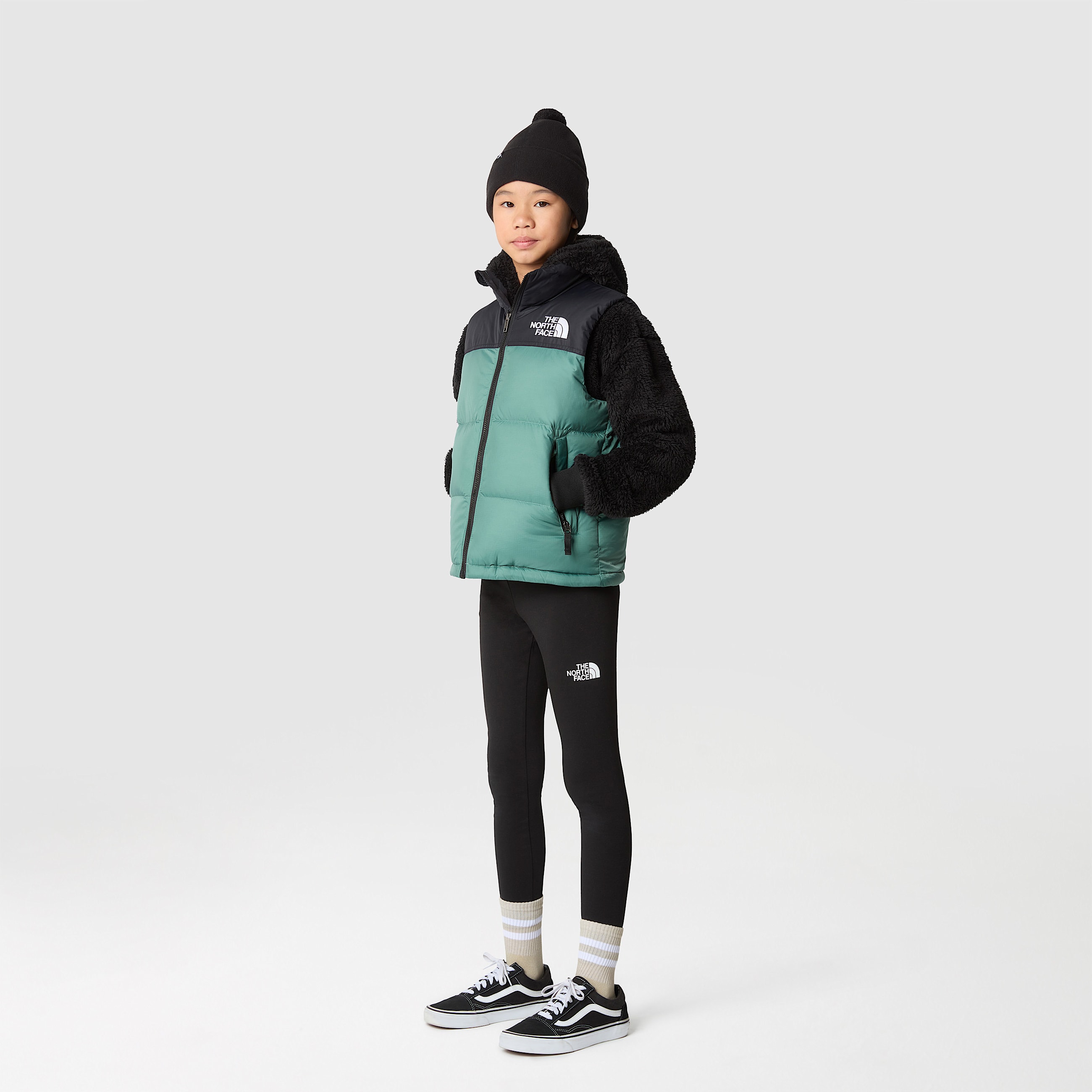 Teens 1996 Retro Nuptse Gilet TNF ALT11