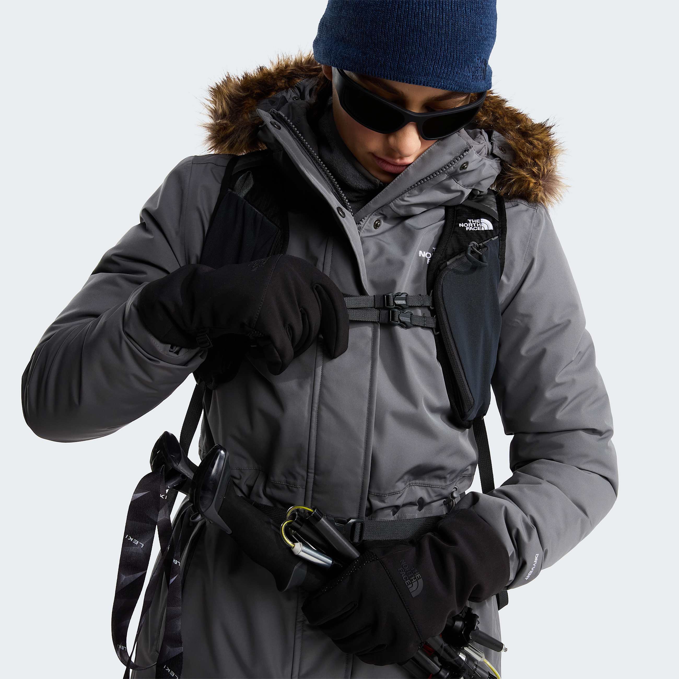 Apex Etip isolierte Handschuhe fr Damen TNF TNF Black ALT1