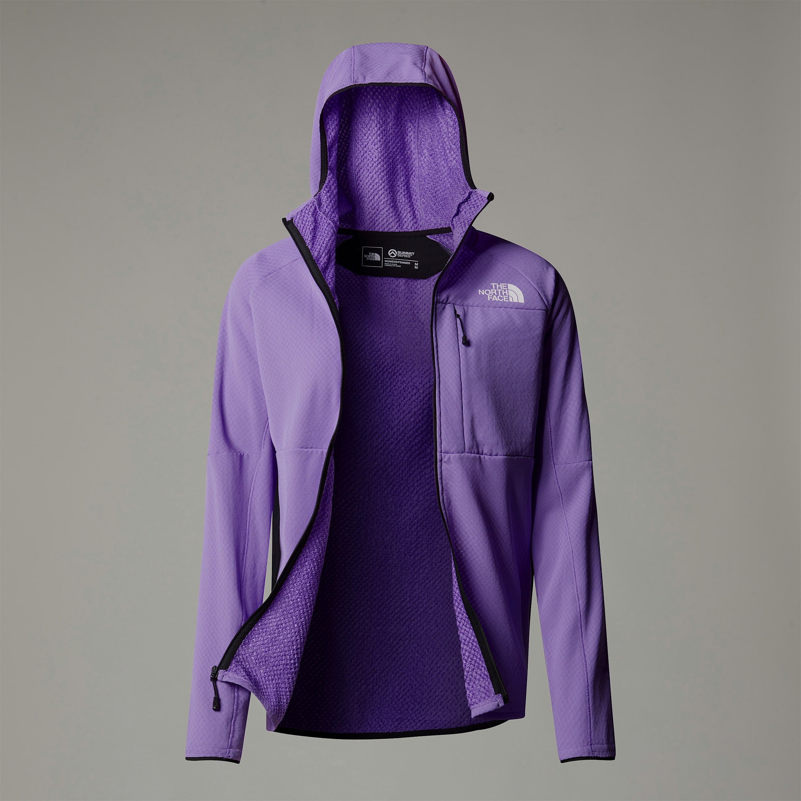 Womens Summit Series FUTUREFLEECE Hooded Jacket TNF ALT9