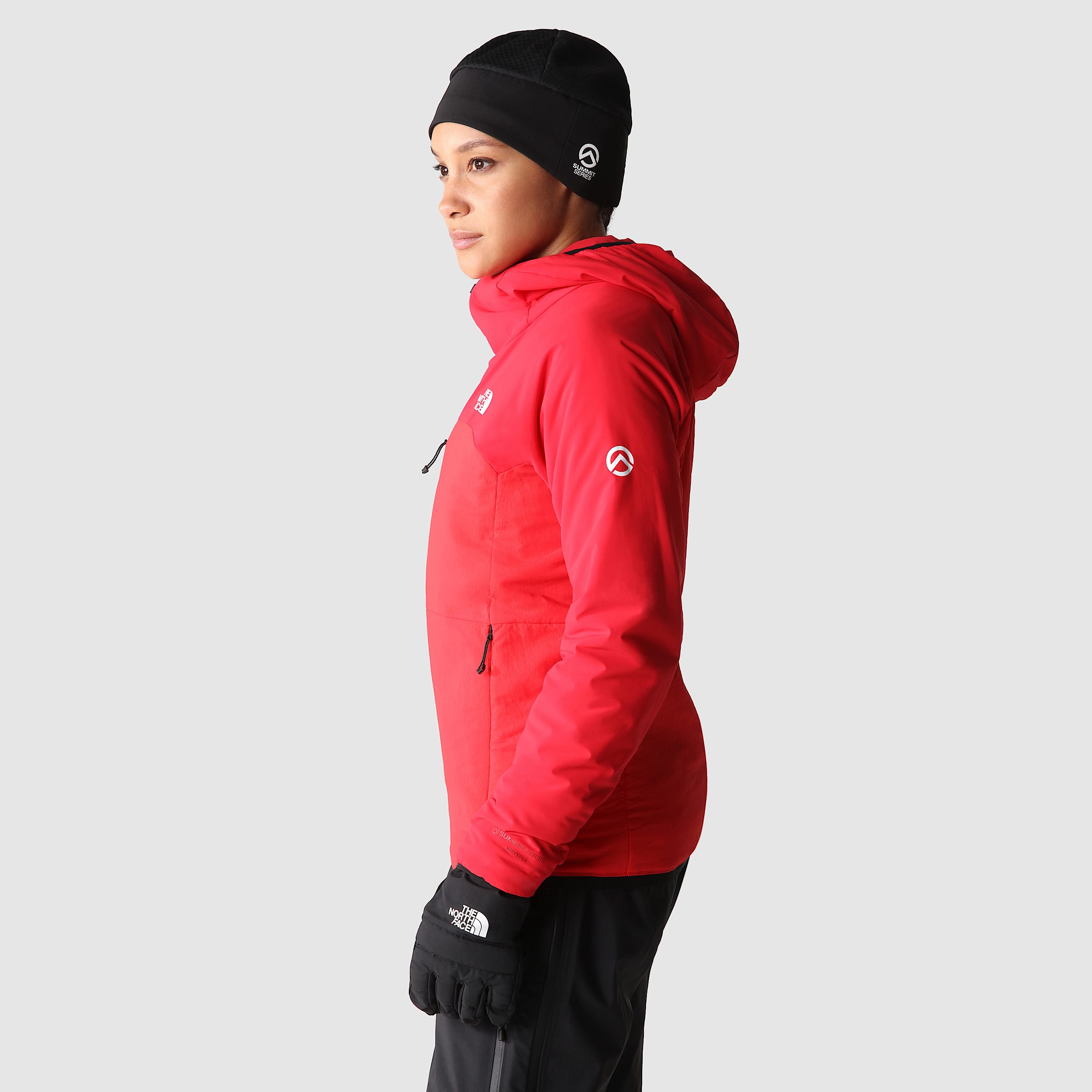 Felpa con cappuccio Summit Casaval Midlayer da donna TNF ALT3