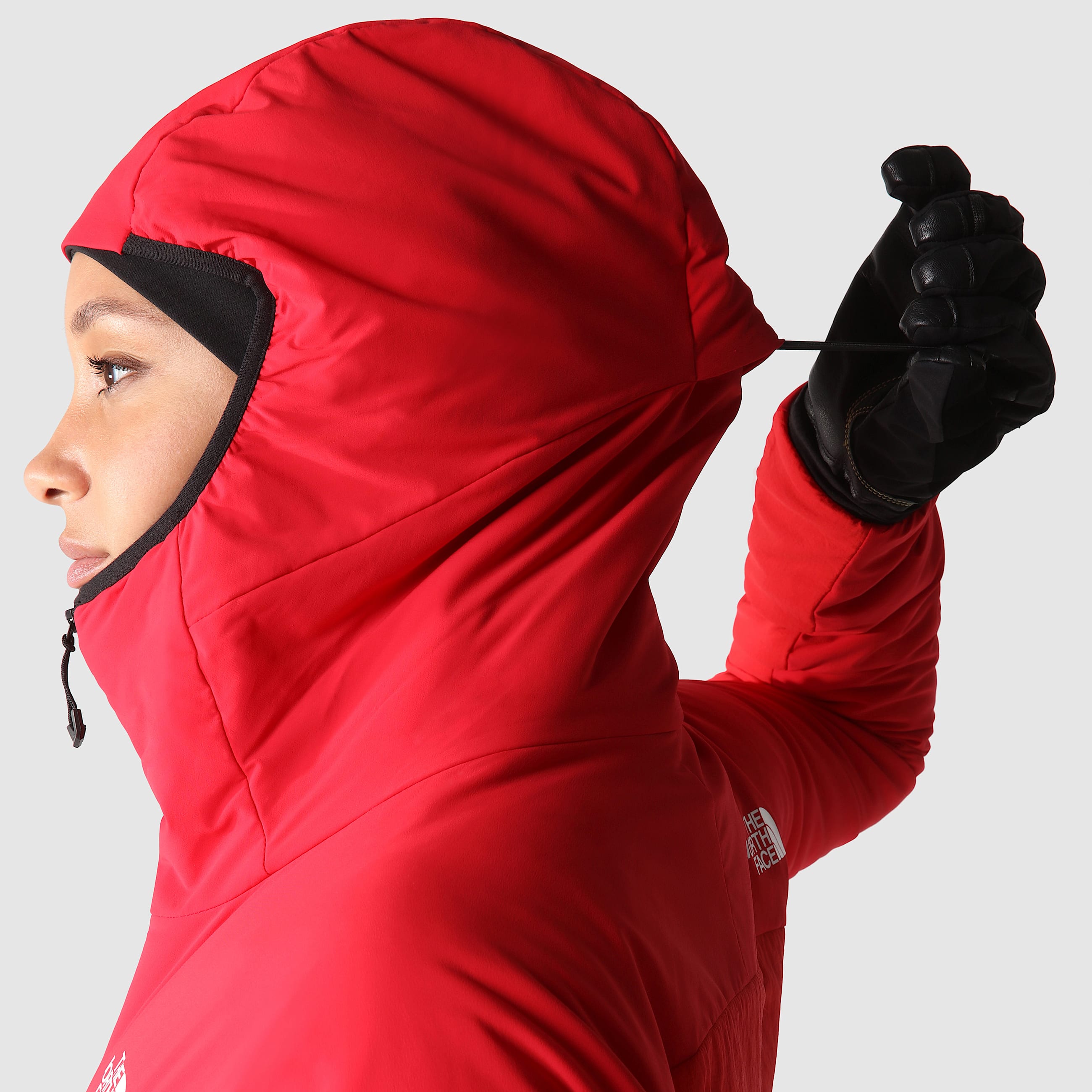 Felpa con cappuccio Summit Casaval Midlayer da donna TNF ALT8