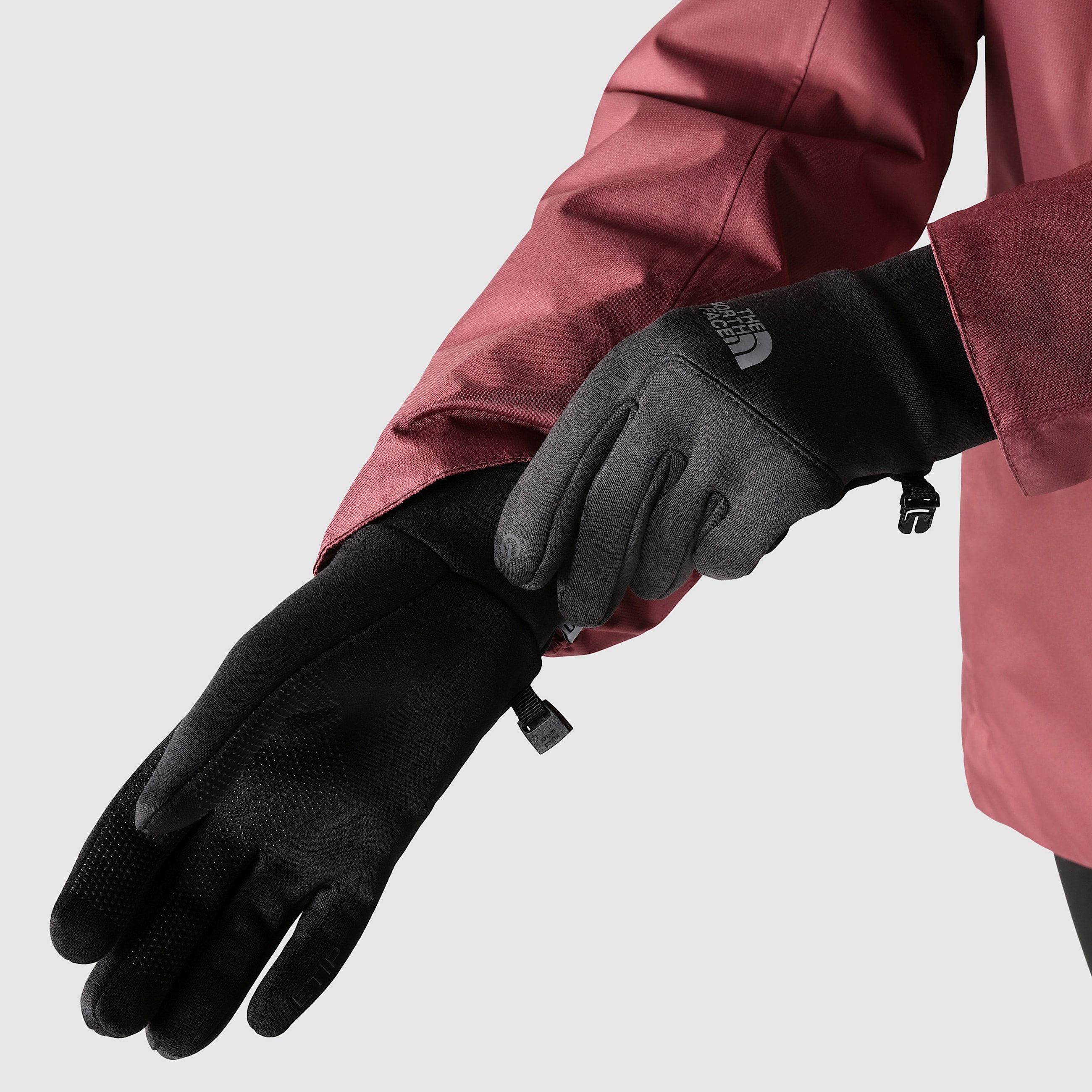 Womens Etip Hardface Gloves TNF ALT2