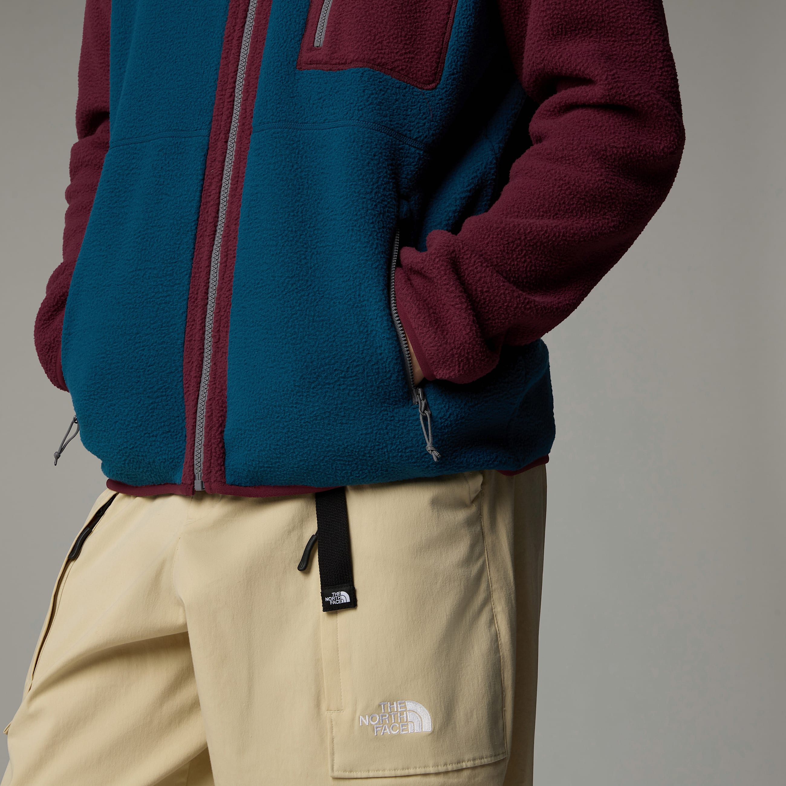 Giacca in pile Yumiori con cerniera integrale da uomo TNF ALT6