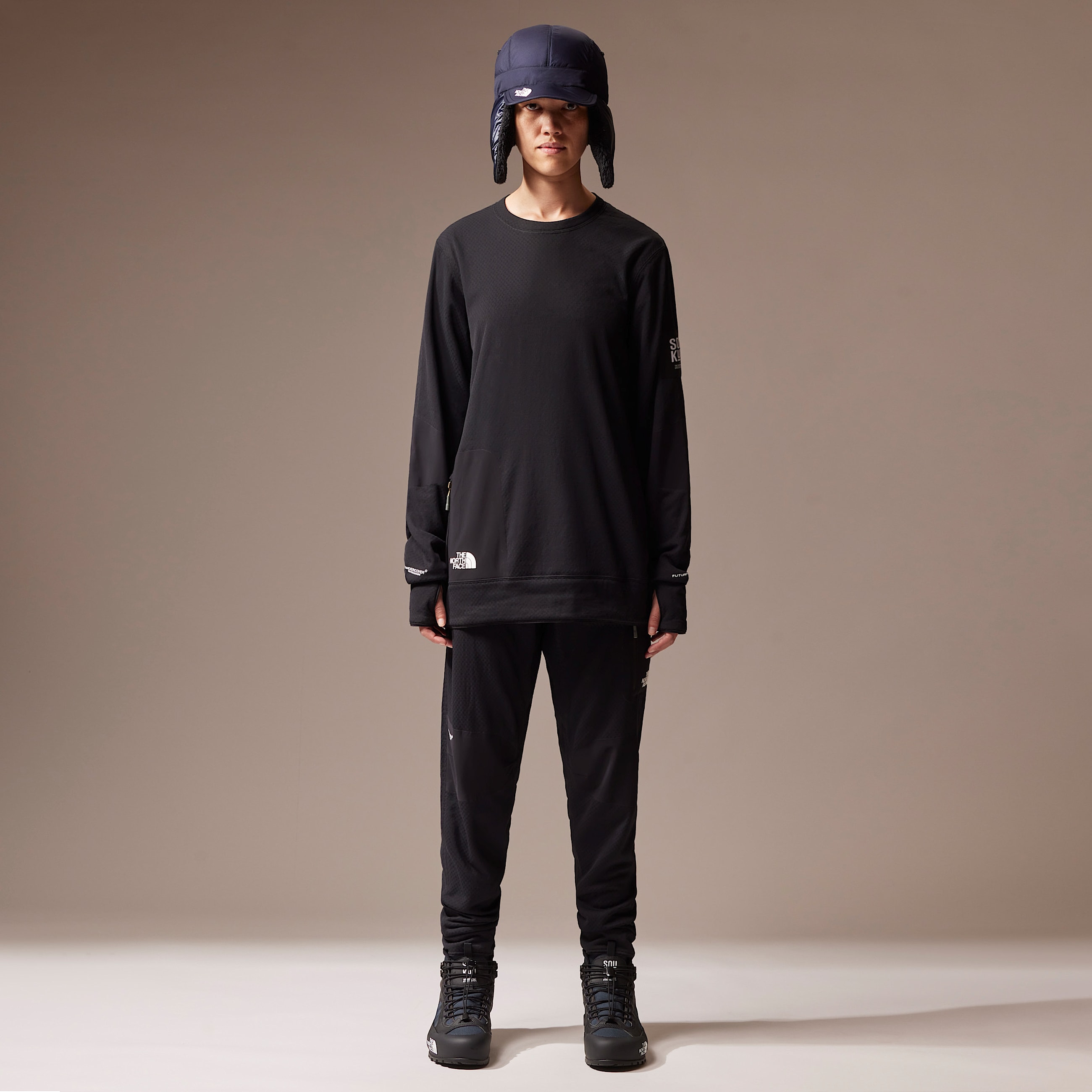 The North Face X Undercover Soukuu FUTUREFLEECE LongSleeve Baselayer Top TNF HERO