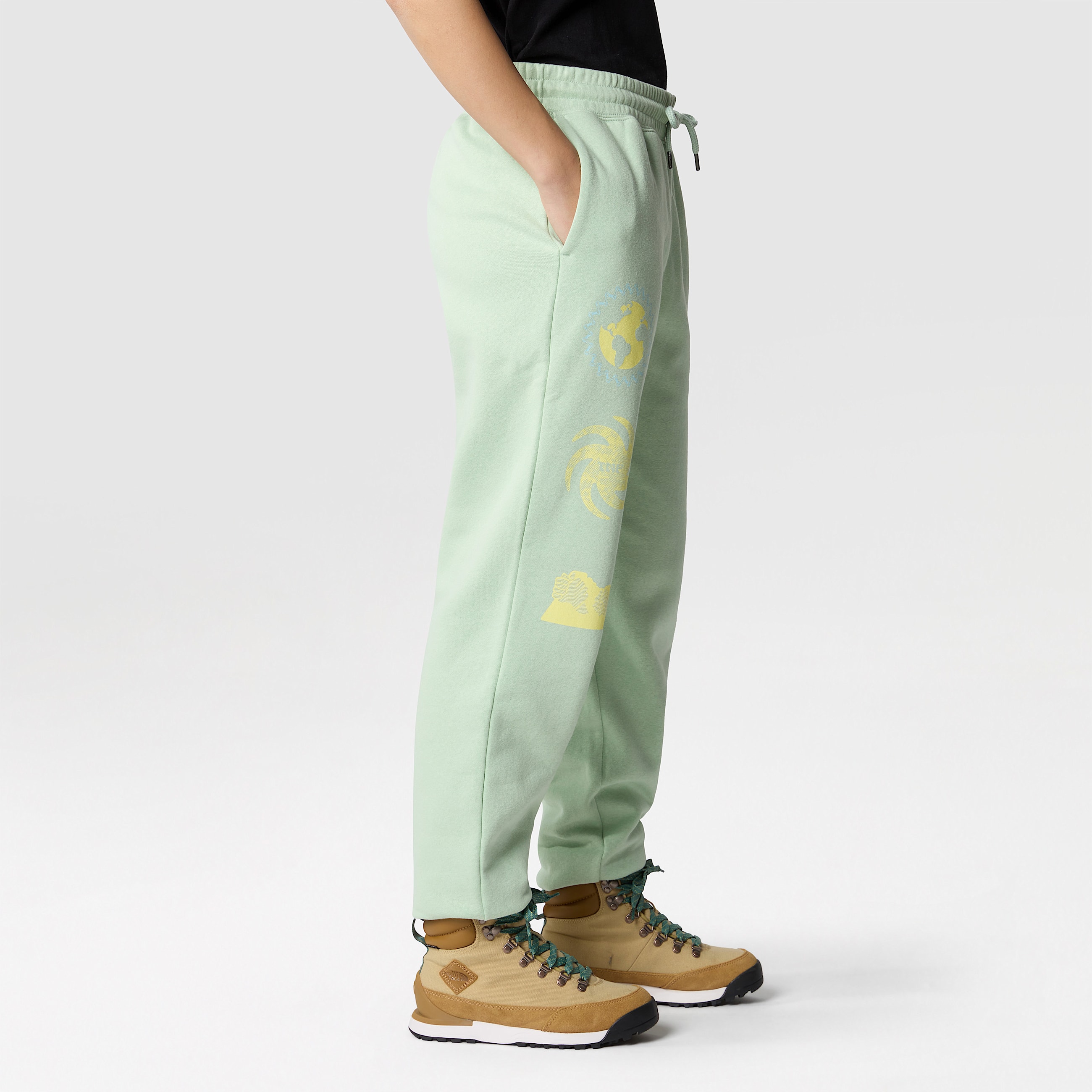 Joggers in pile Half Dome da donna TNF ALT6