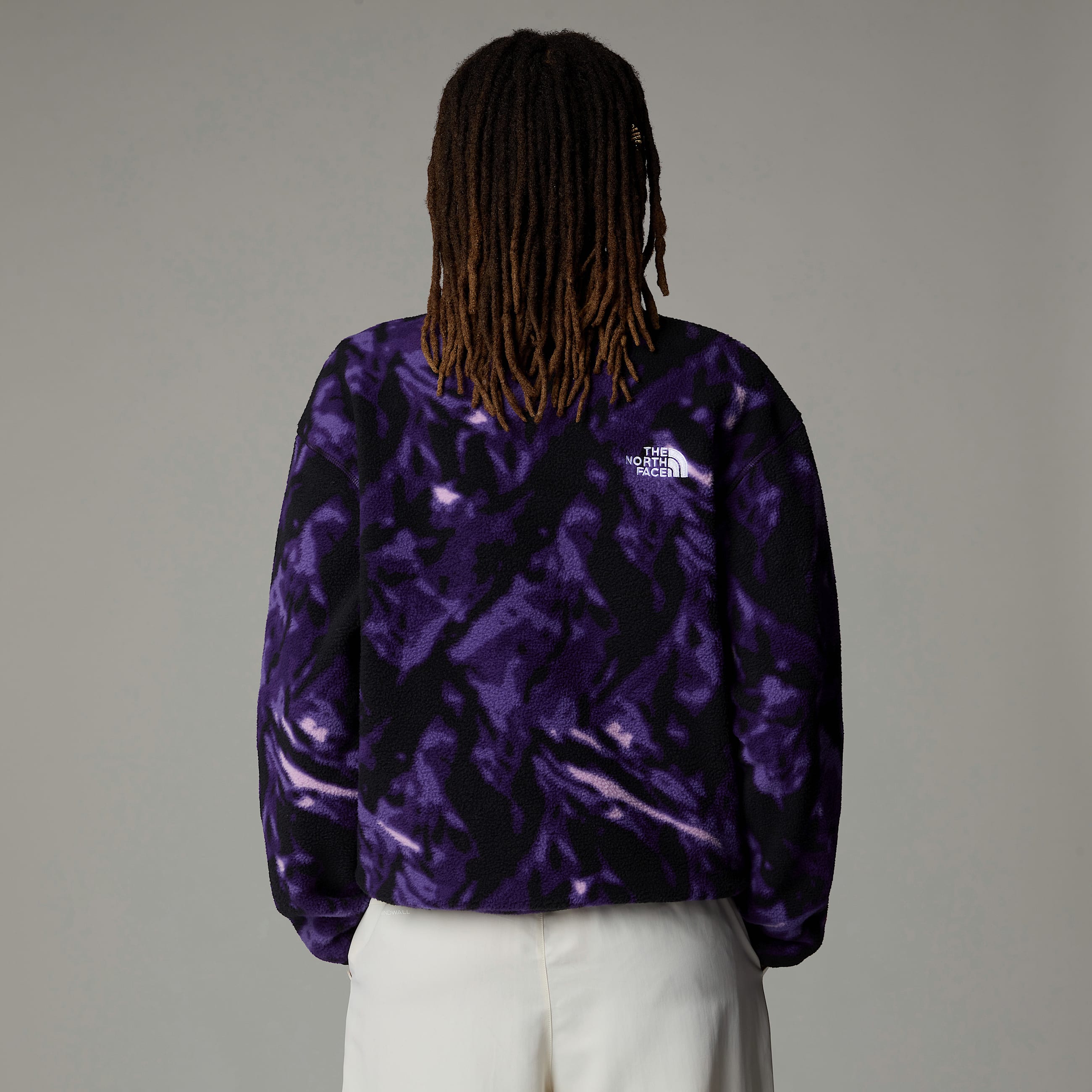 Womens TNF Fleeski 14 Zip Pullover Fleece TNF ALT2