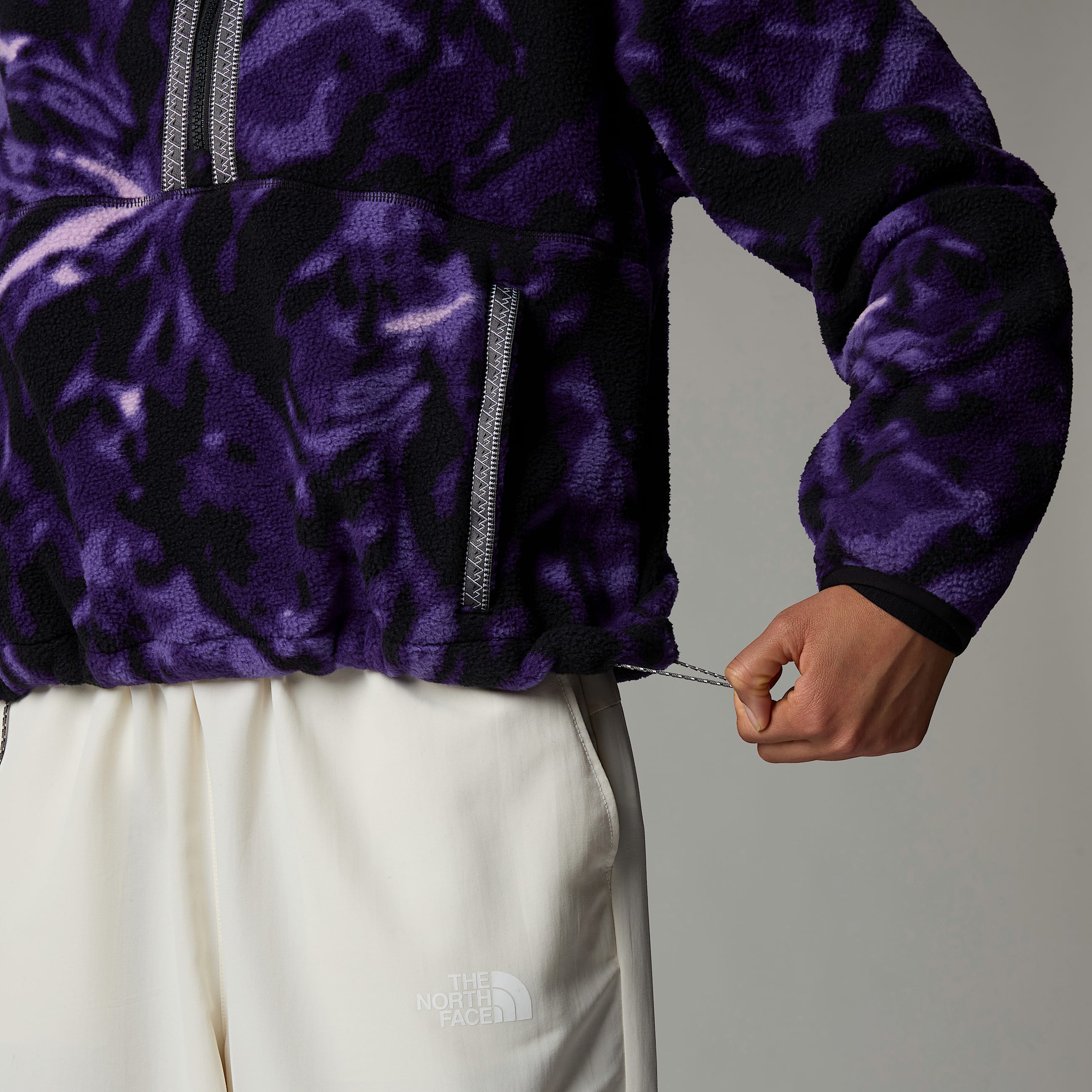 Womens TNF Fleeski 14 Zip Pullover Fleece TNF ALT5