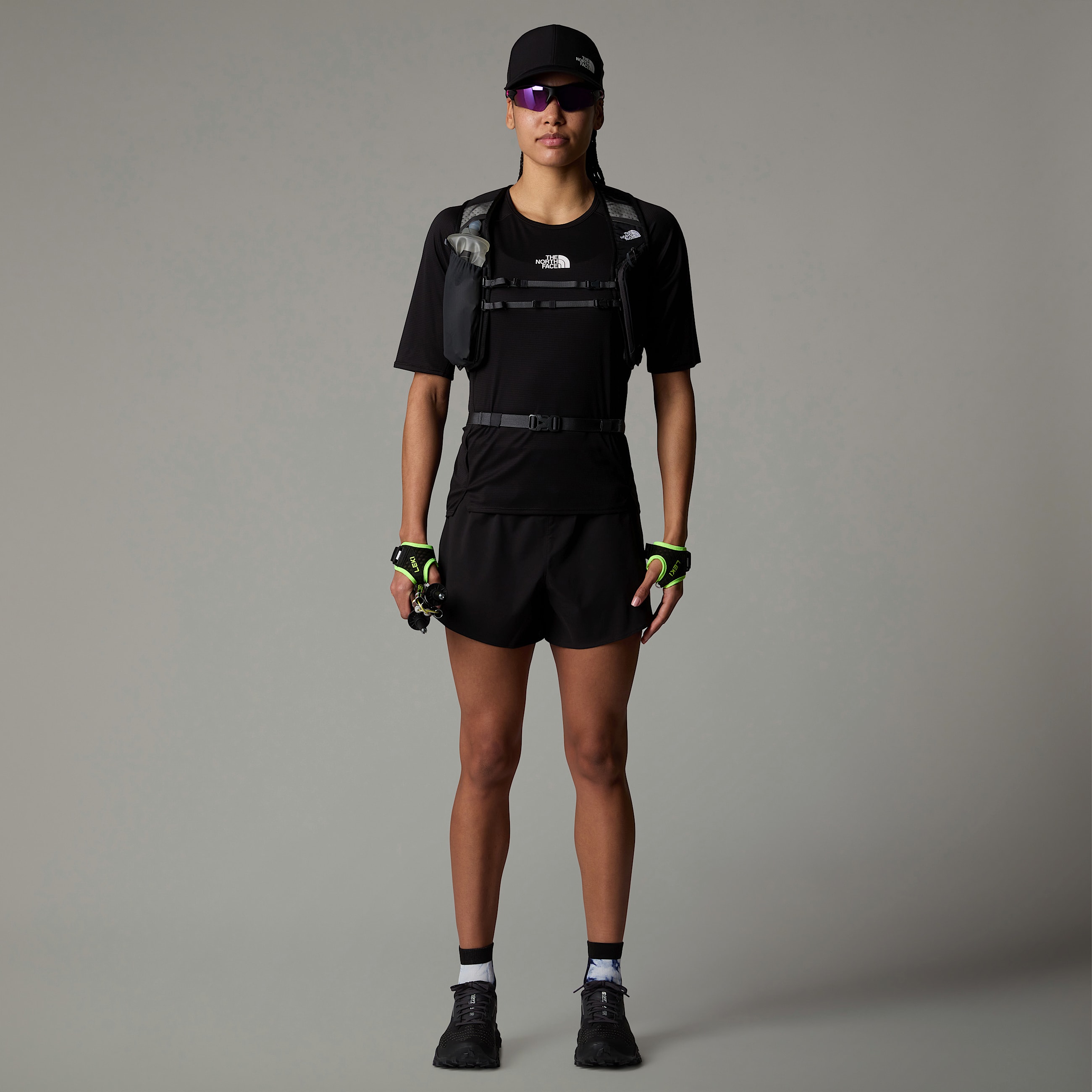 Calze a 14 da trail running con stampa TNF ALT6