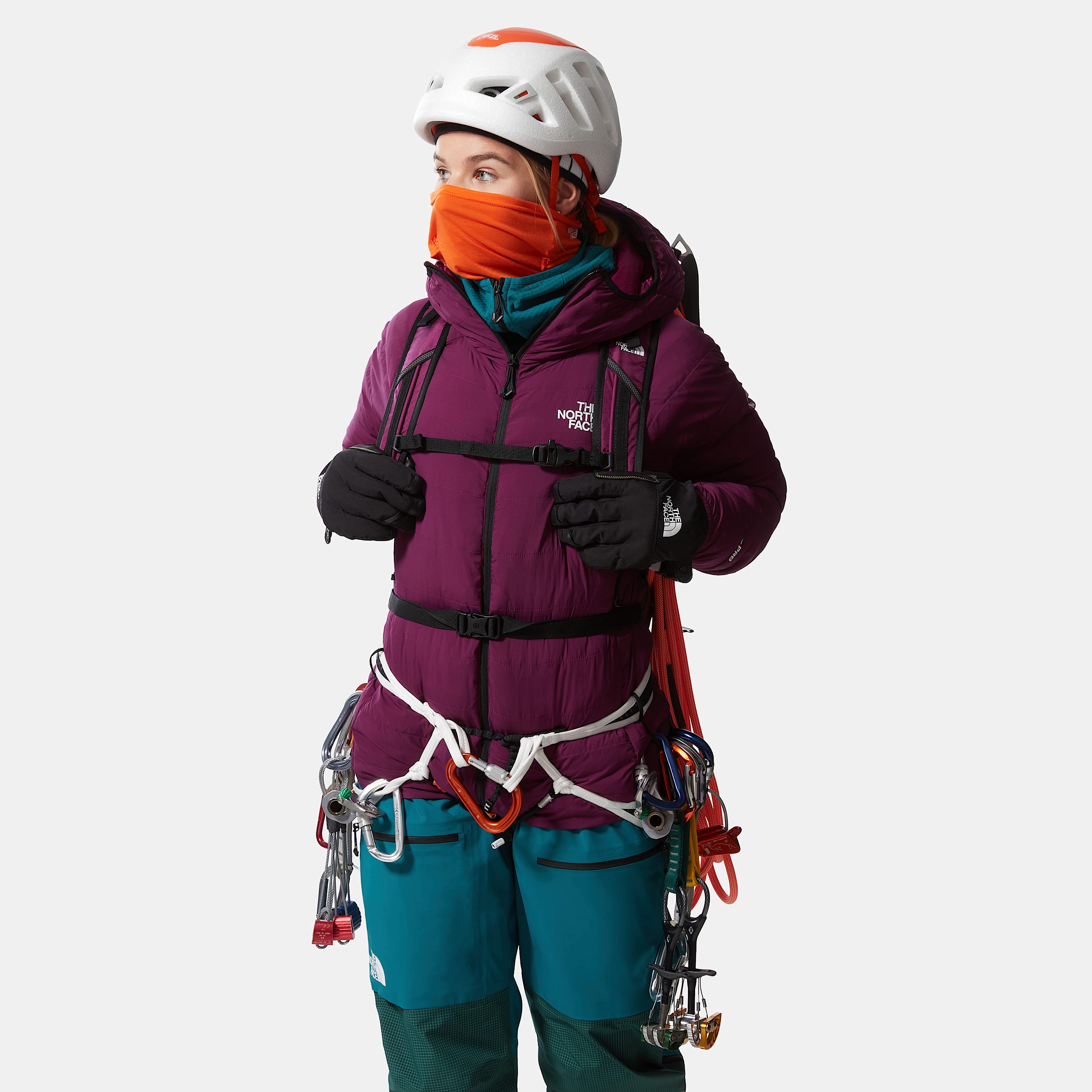 Womens L3 5050 Hooded Down Jacket TNF ALT6