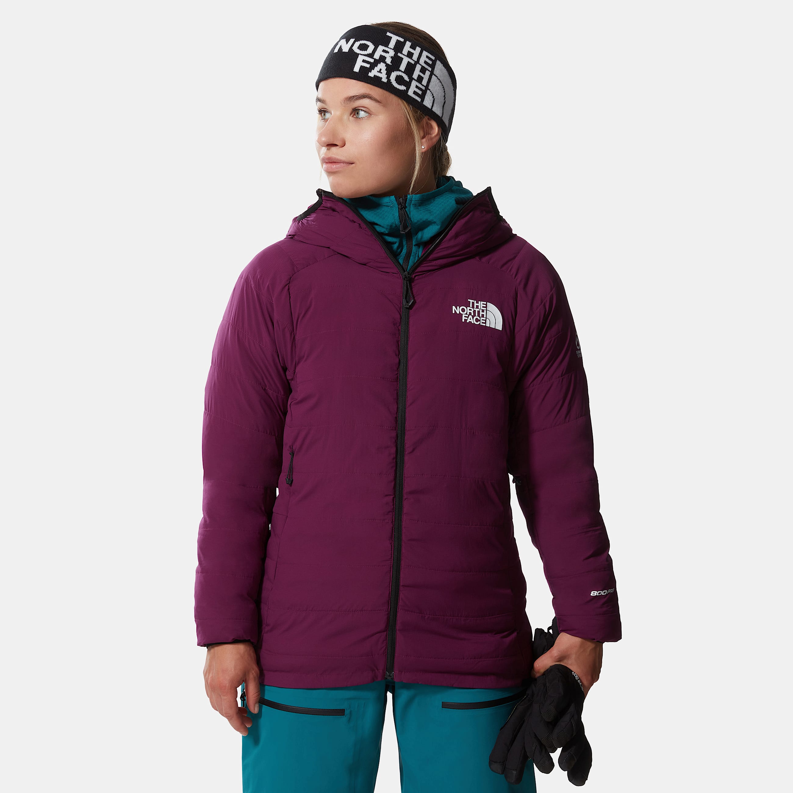 Womens L3 5050 Hooded Down Jacket TNF HERO