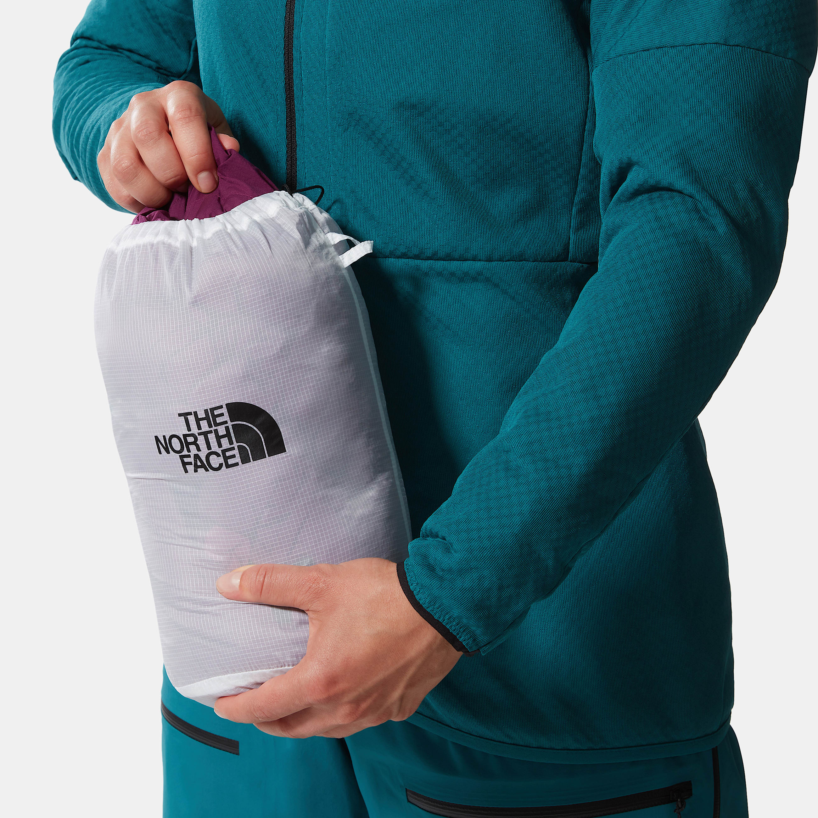 Womens L3 5050 Hooded Down Jacket TNF ALT13