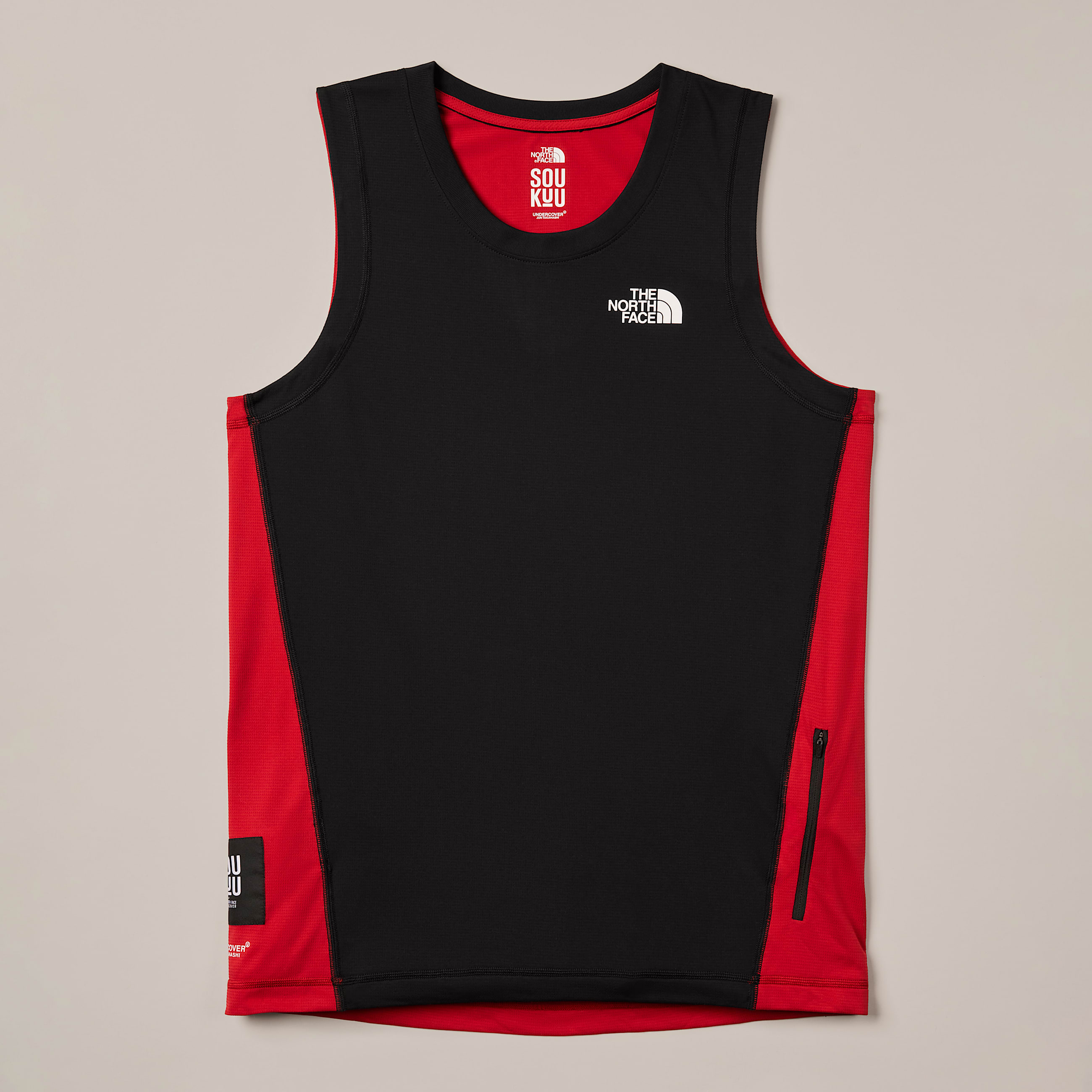 The North Face X UNDERCOVER SOUKUUtanktop voor trailrunnen TNF HERO