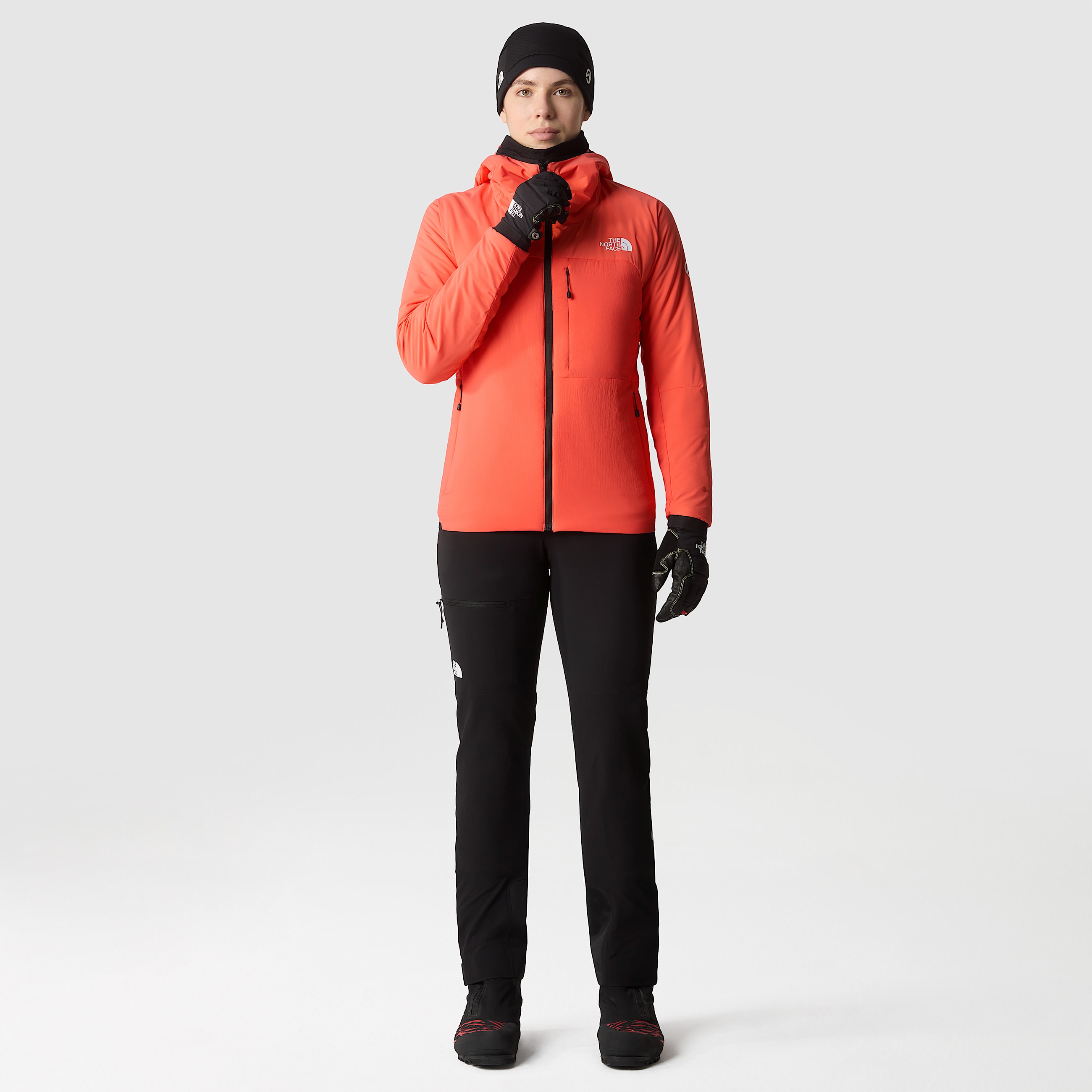 Womens Summit Casaval Midlayer Hoodie TNF ALT1