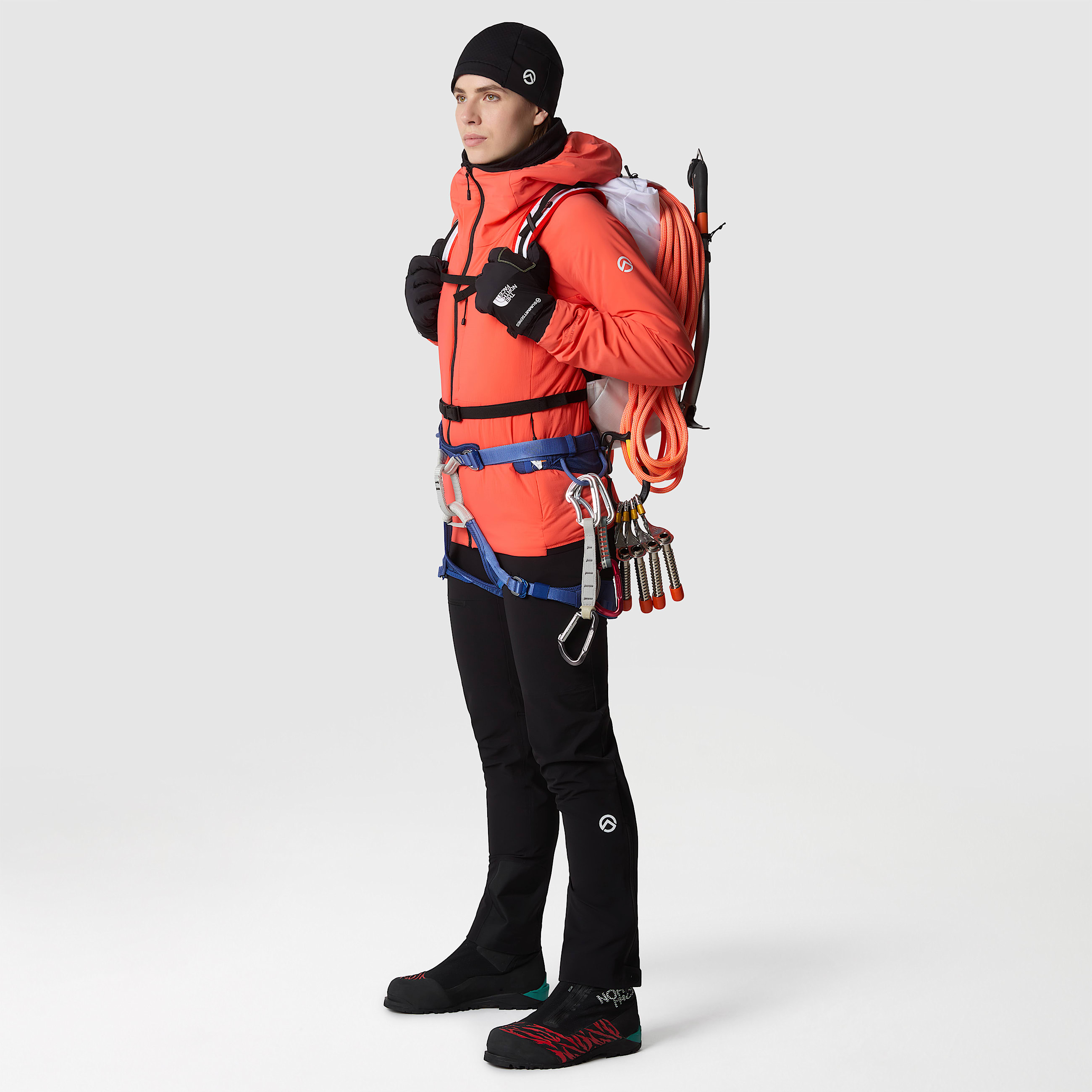 Womens Summit Casaval Midlayer Hoodie TNF ALT6