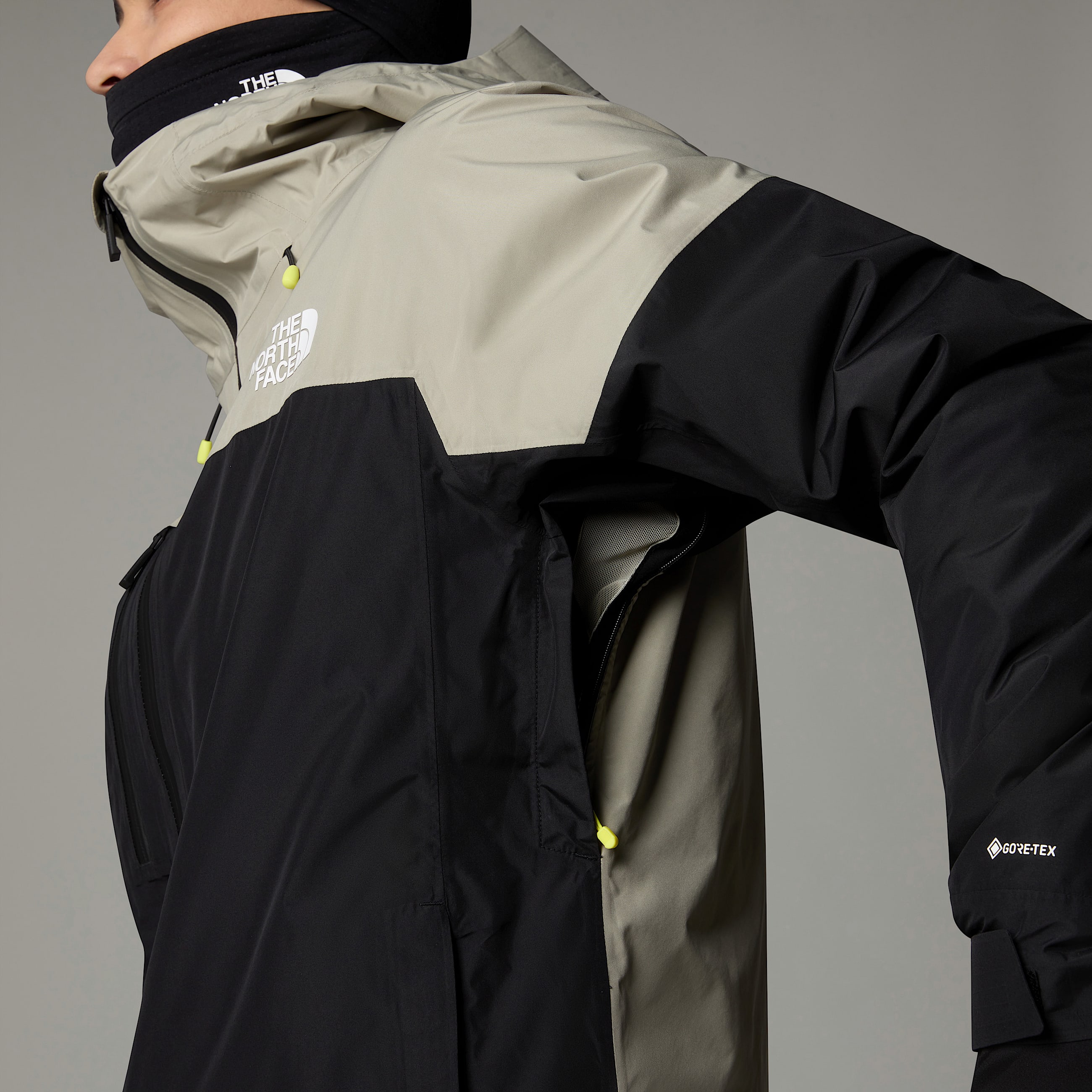 Mens Dawnstrike GORETEX Insulated Jacket TNF Clay GreyTNF Black ALT8