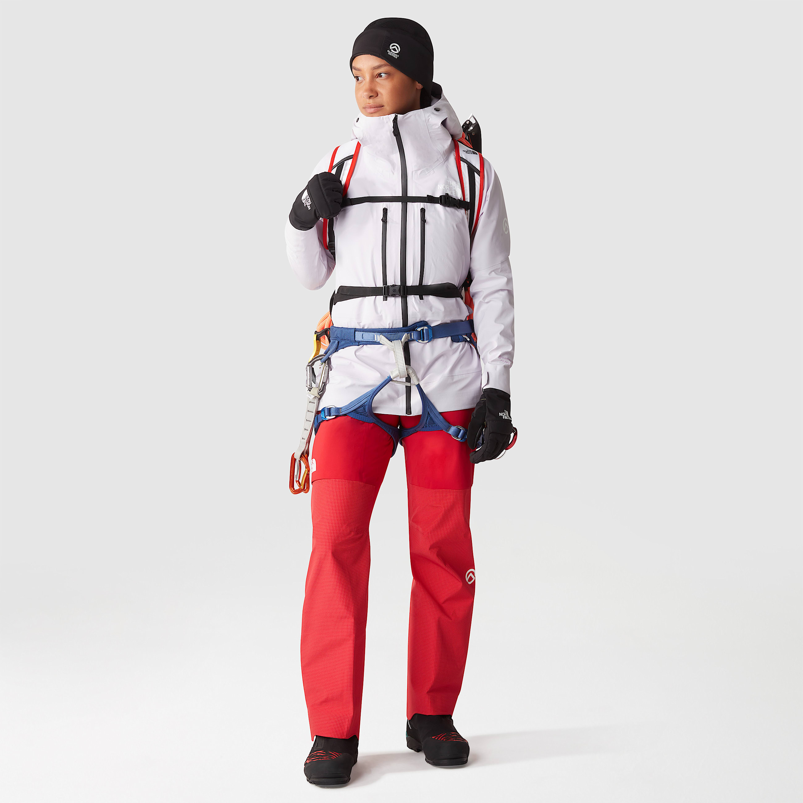 Womens Summit Pumori FUTURELIGHT Bib Trousers TNF ALT4