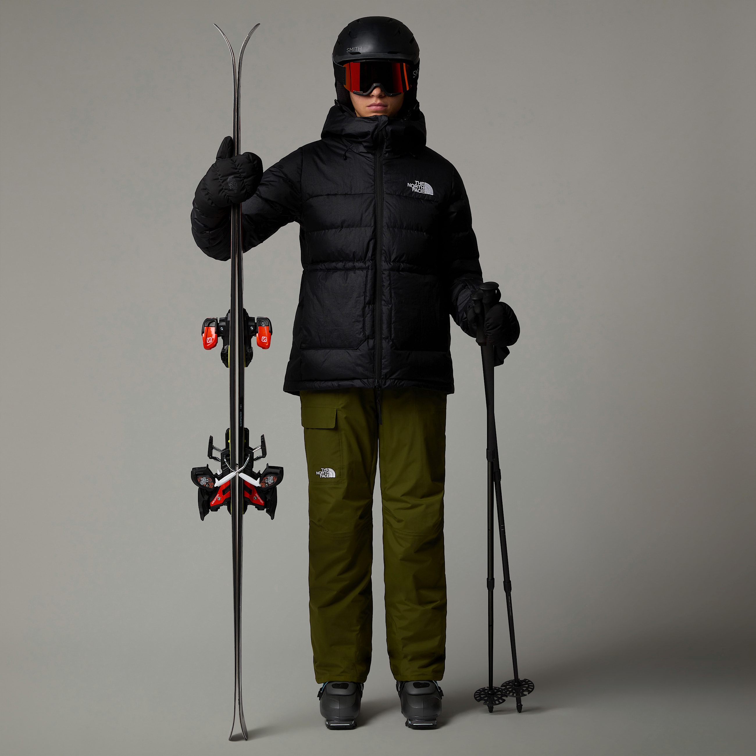 Womens Freedom Bib Trousers TNF ALT4