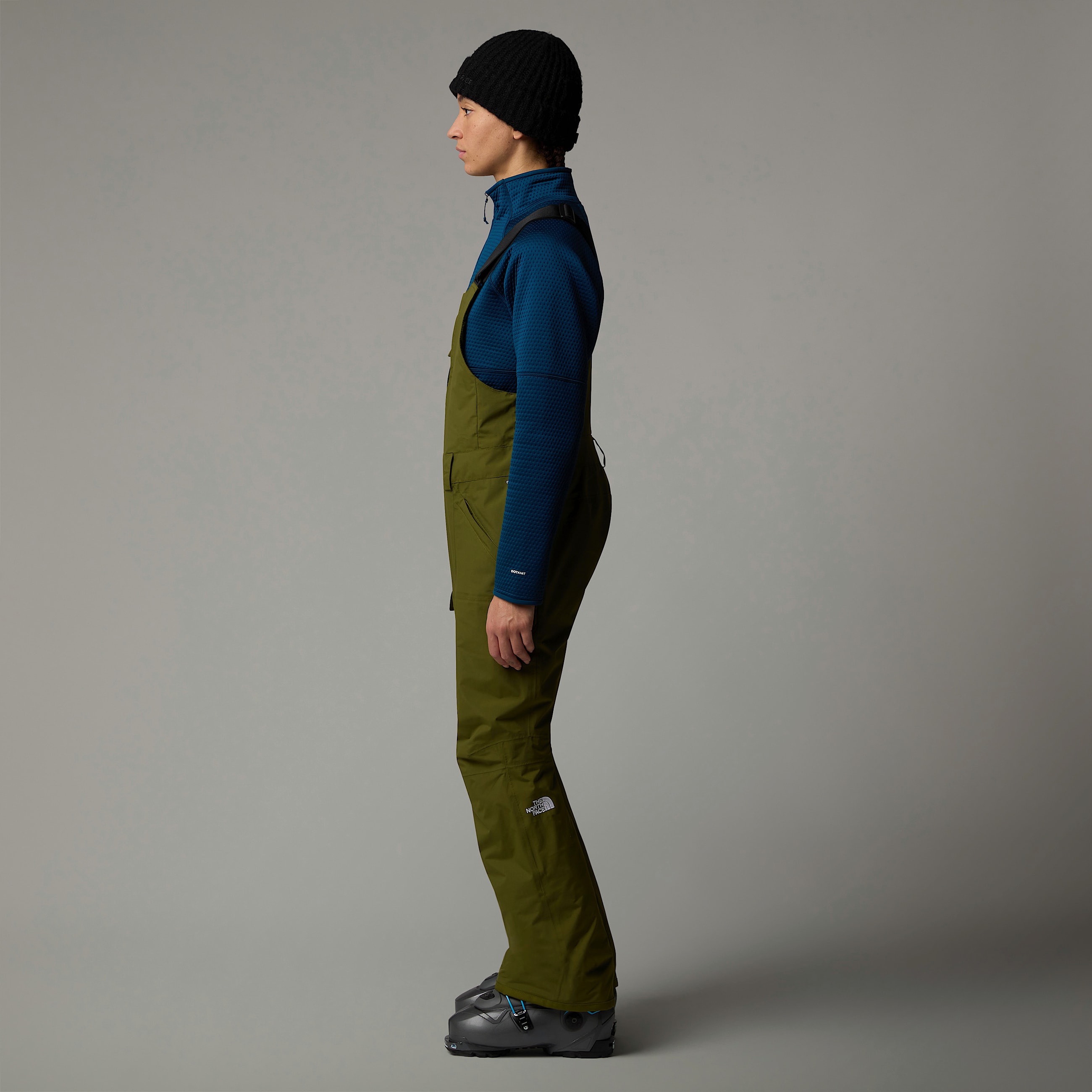 Womens Freedom Bib Trousers TNF ALT2