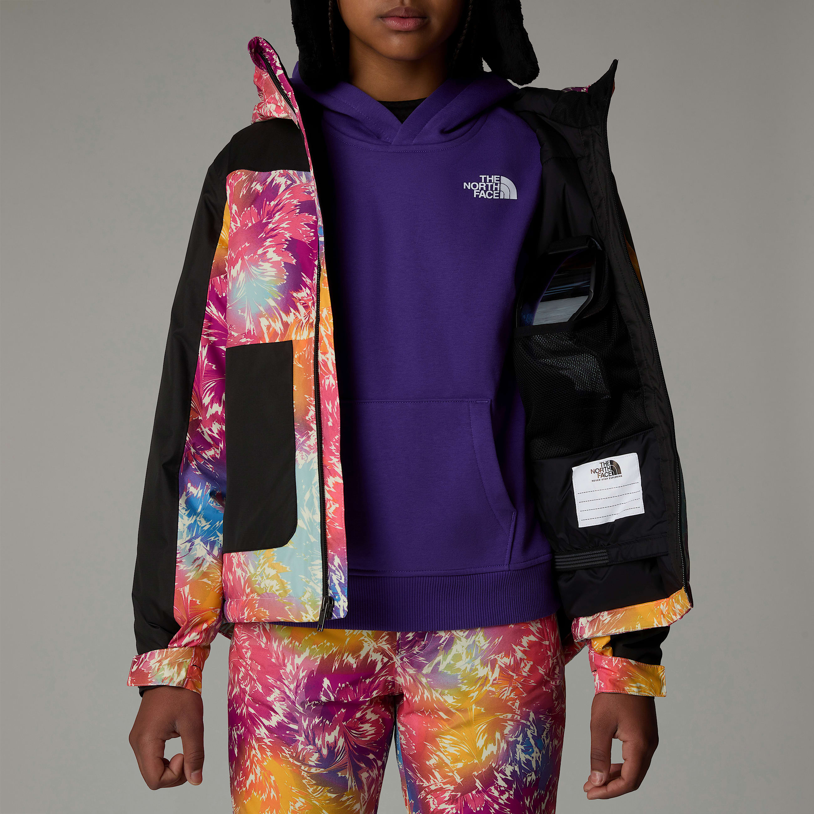 Giacca imbottita Freedom da ragazza TNF ALT8