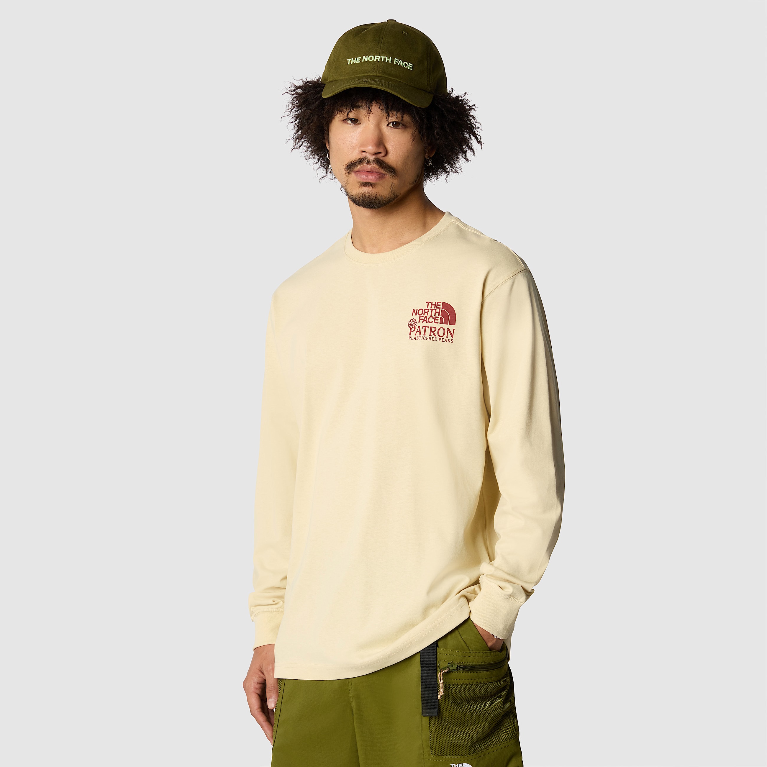 Mens Nature LongSleeve TShirt TNF ALT1