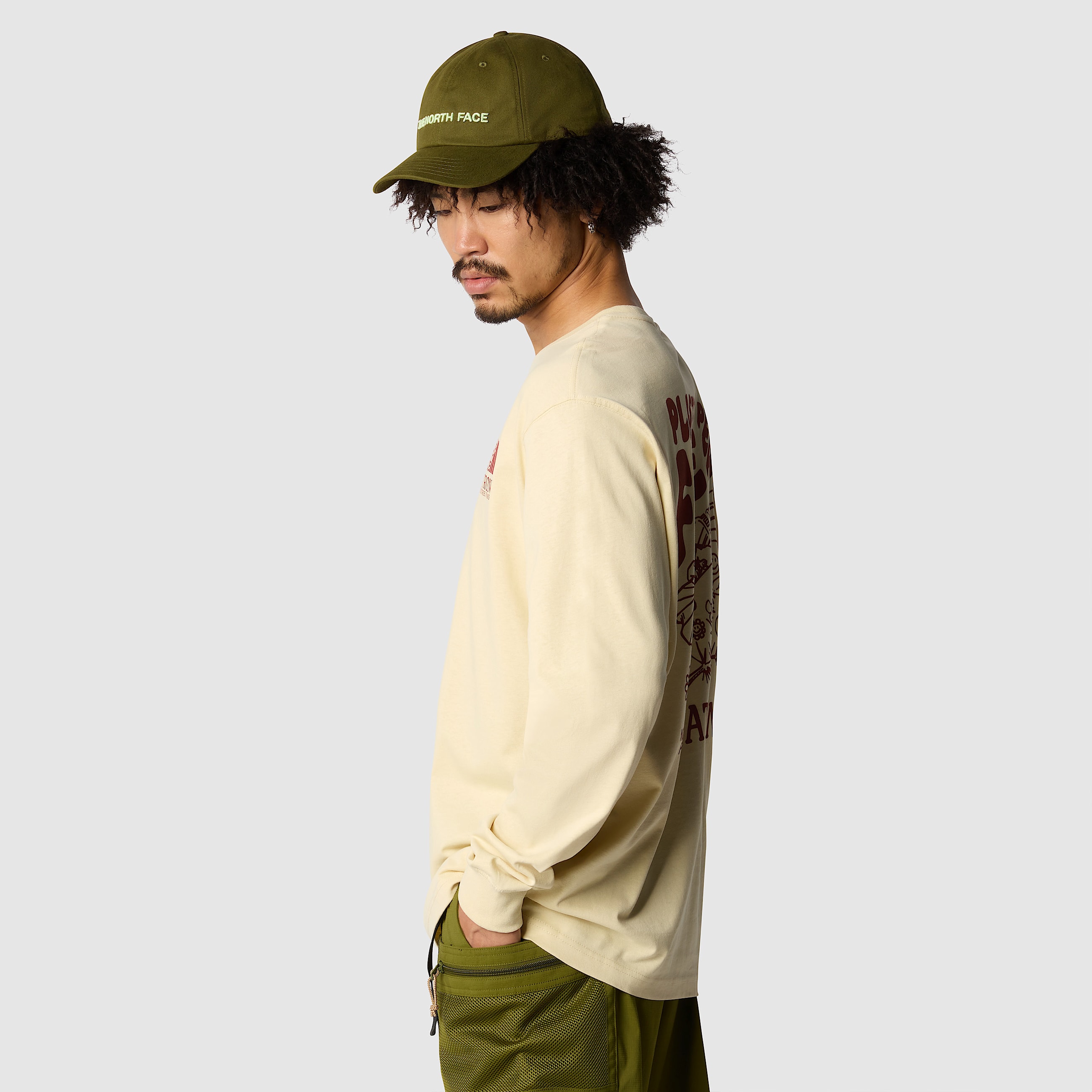 Mens Nature LongSleeve TShirt TNF ALT3