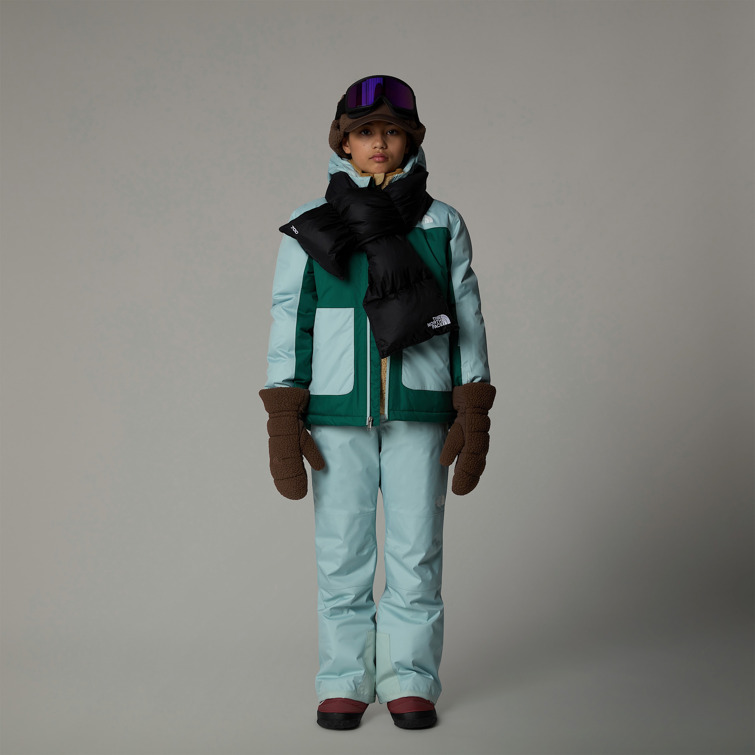 Freedom Isolierjacke fr Mdchen TNF Evergreen ALT1