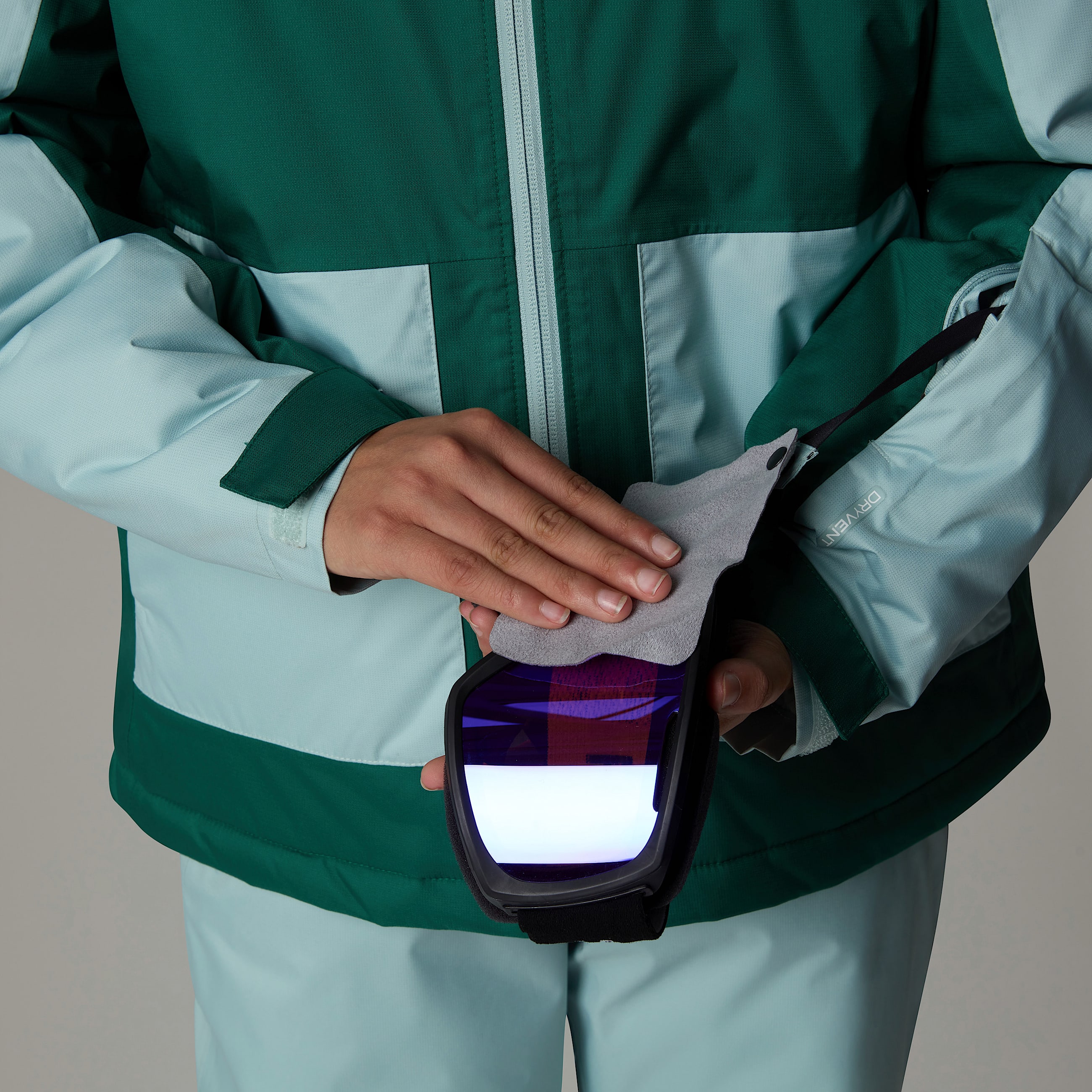 Freedom Isolierjacke fr Mdchen TNF Evergreen ALT8