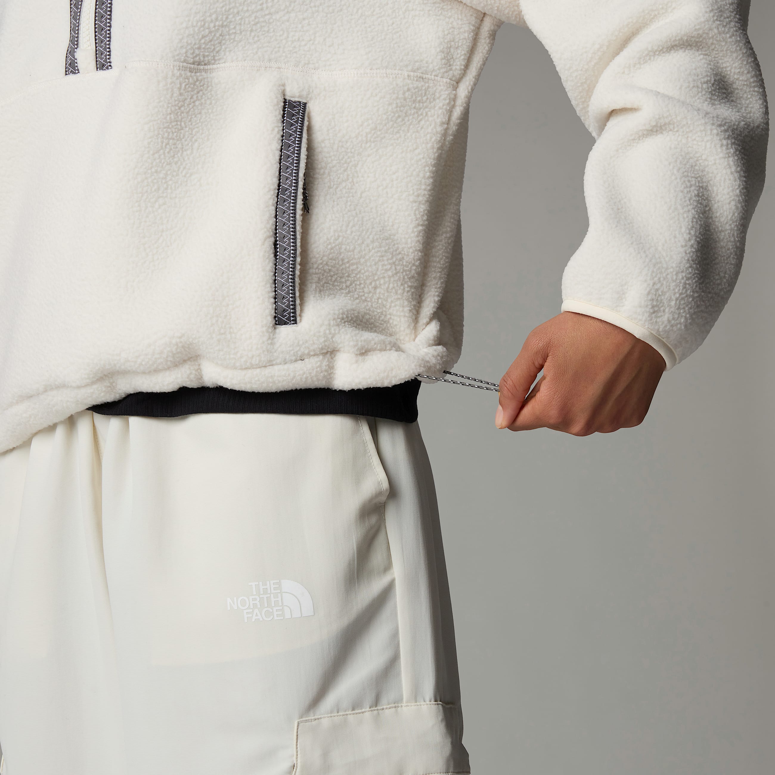 Pile pullover con cerniera a 14 TNF Fleeski da donna TNF ALT5