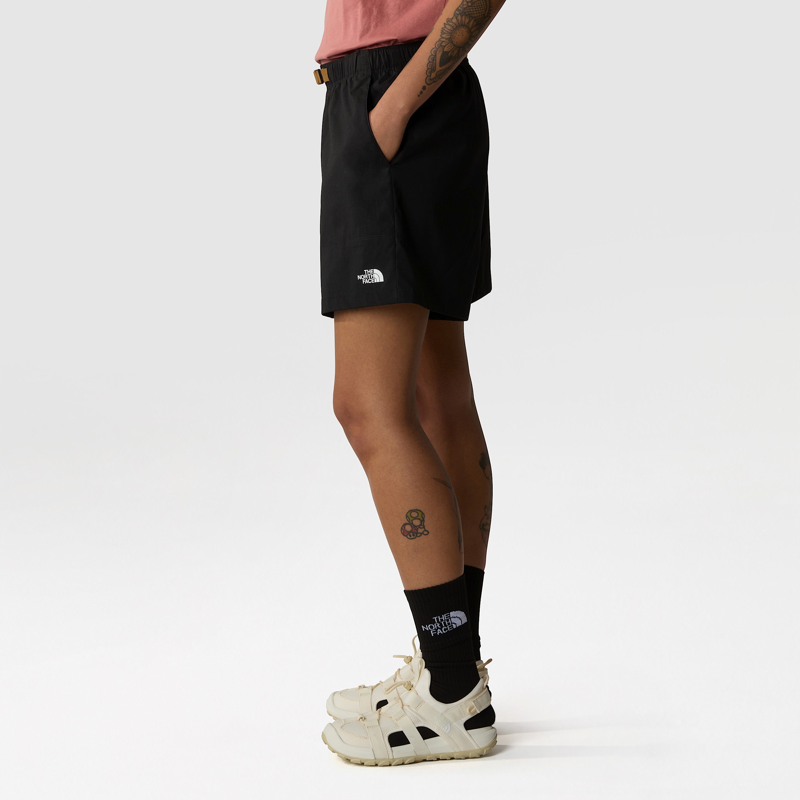 Womens Class V Pathfinder Belted Shorts TNF ALT2